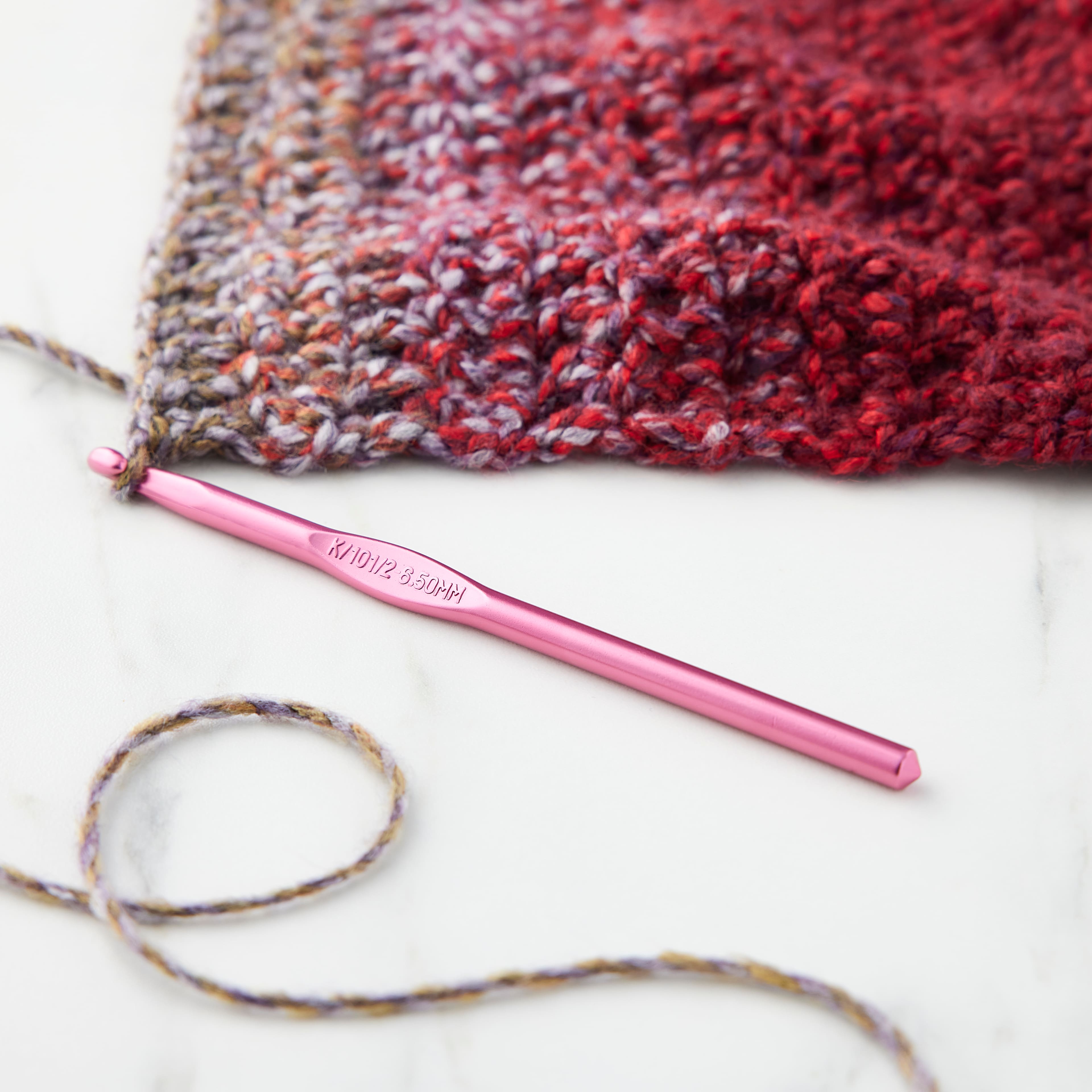 Anodized Aluminum Crochet Hook by Loops & Threads®
