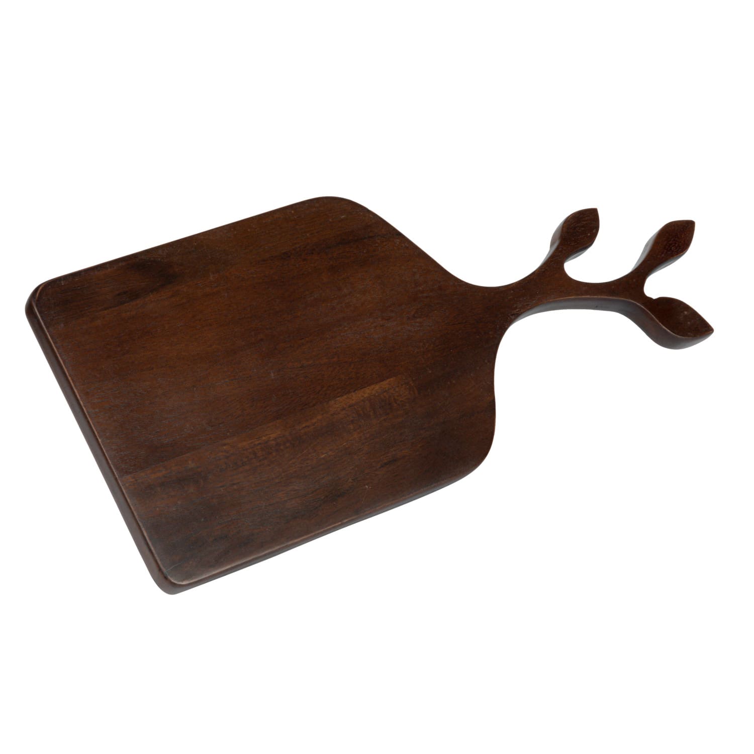 15.5&#x22; Acacia Wood Cutting Board with Branch Shape Handle