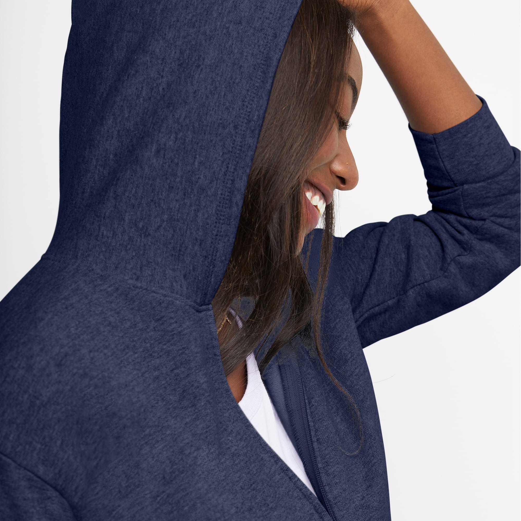Hanes EcoSmart Full-Zip Women&#x27;s Hoodie