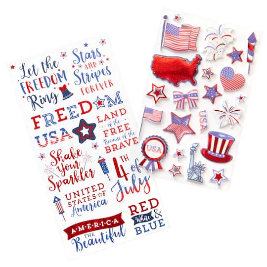 Americana Sticker Pack by Recollections™ | Michaels