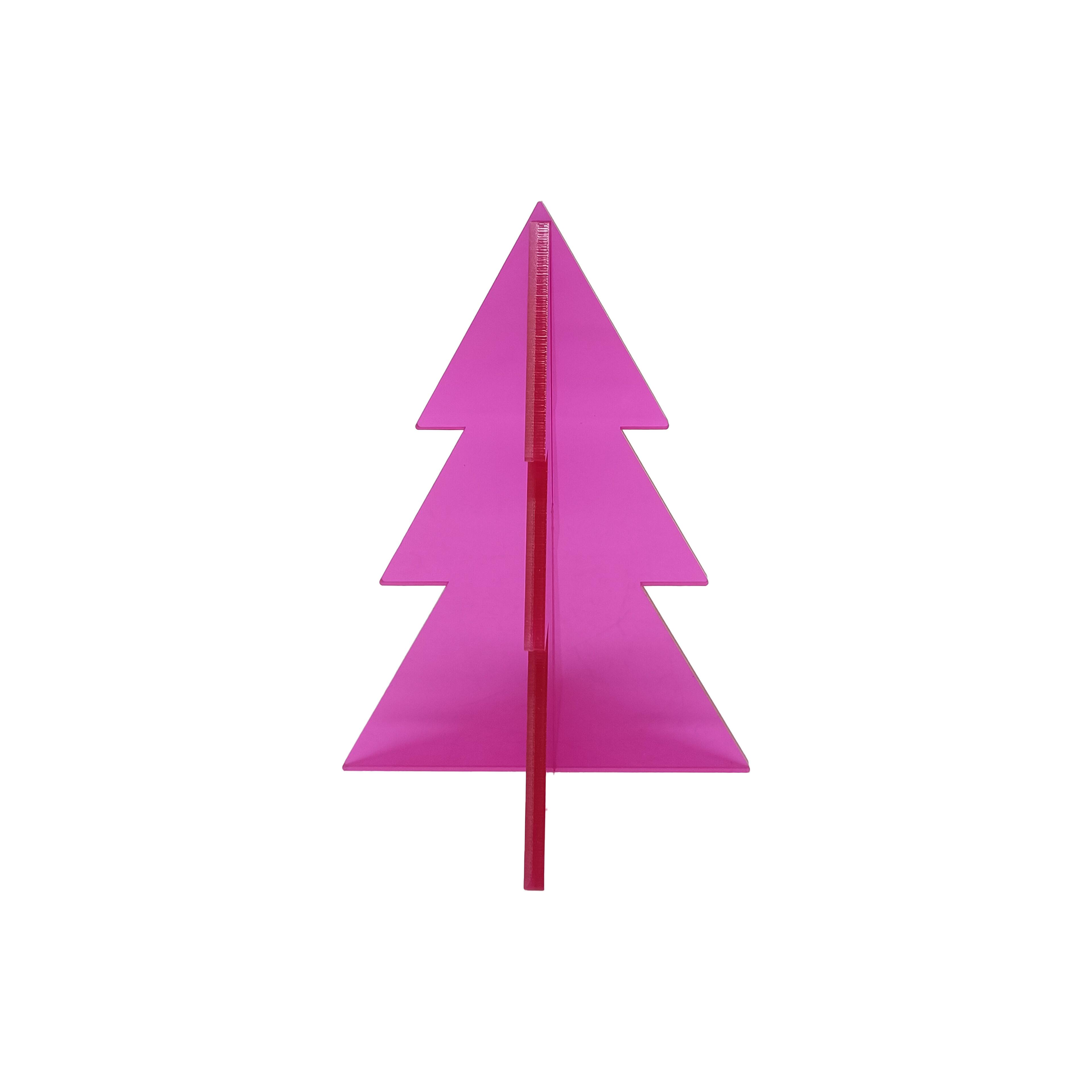 Arbre de table en acrylique rose de 14,5 cm d&#x27;Ashland