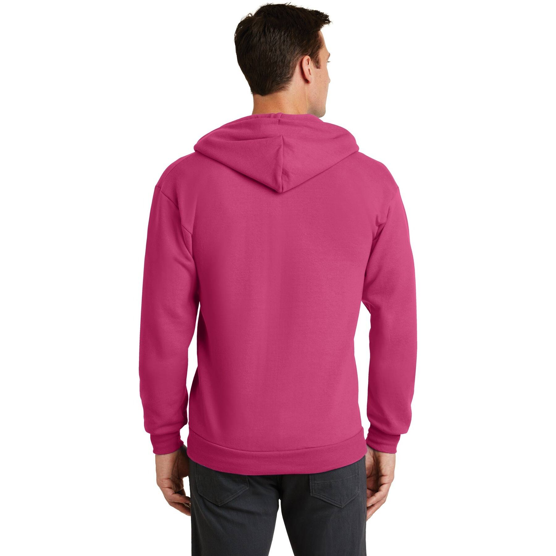 Port & Company® Core Fleece Full-Zip Hooded Sweatshirt