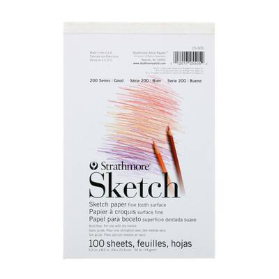 Strathmore® 200 Series Sketch Paper Pad | Michaels