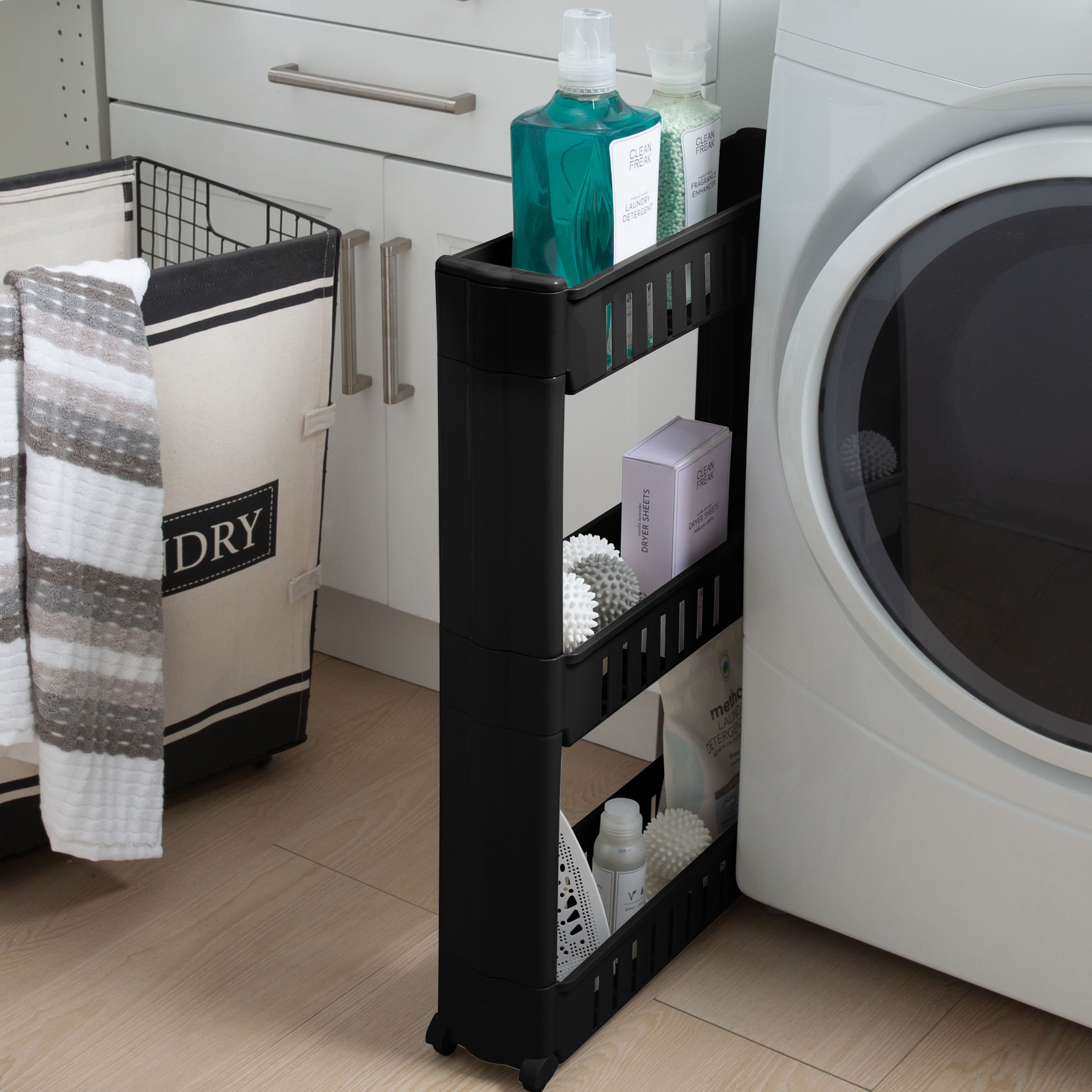 Simplify 3-Tier Slim Slide-Out Storage Cart