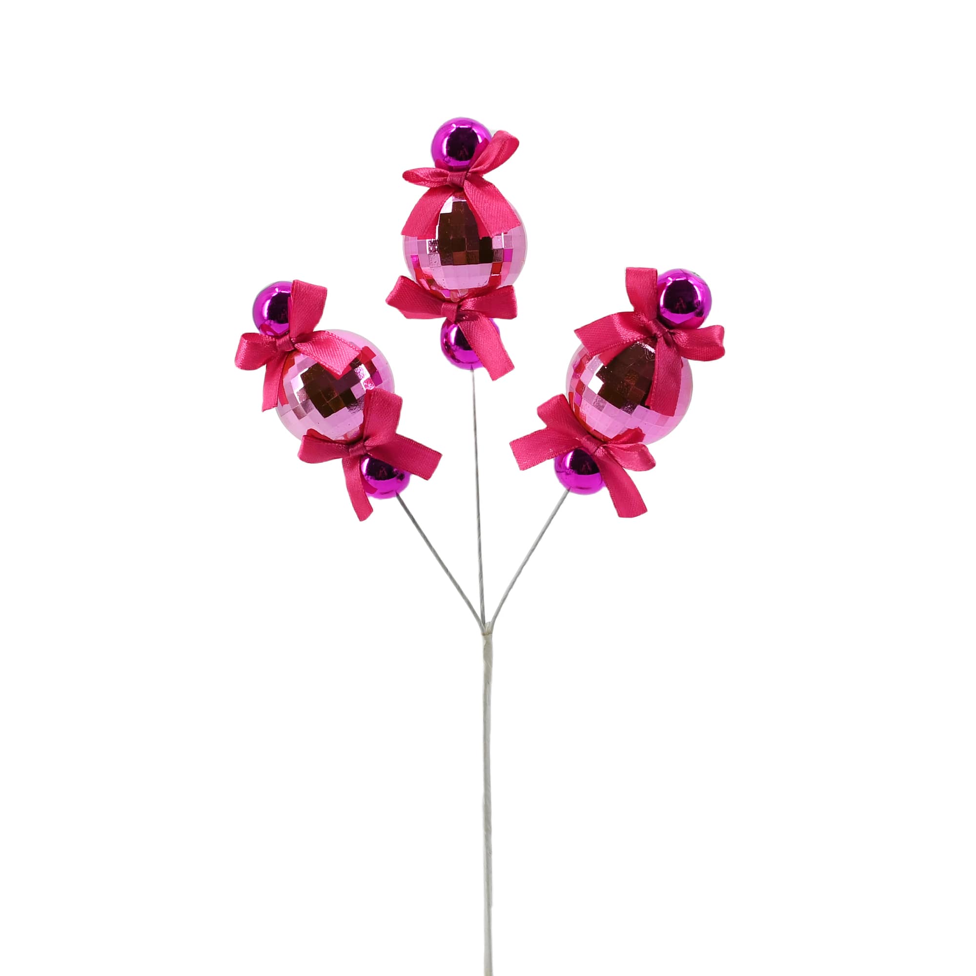 11.75&#x22; Pink Disco Ball Pick by Ashland&#xAE;