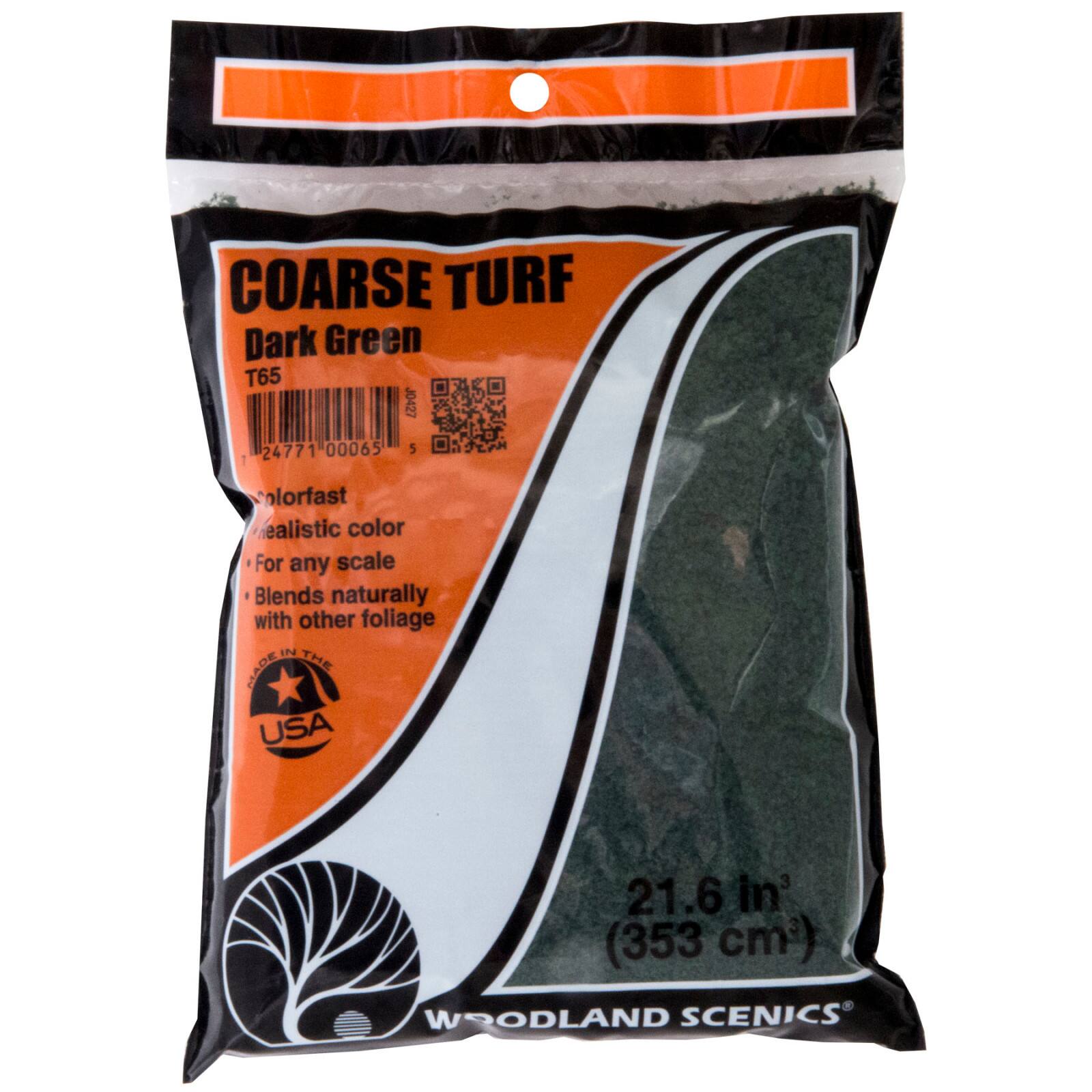 Woodland Scenics® Dark Green Coarse Turf