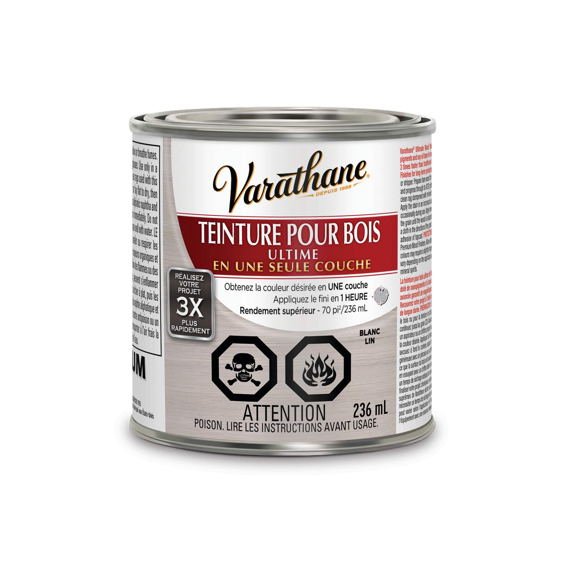 Varathane® 8oz. Linen White Ultimate Wood Stain