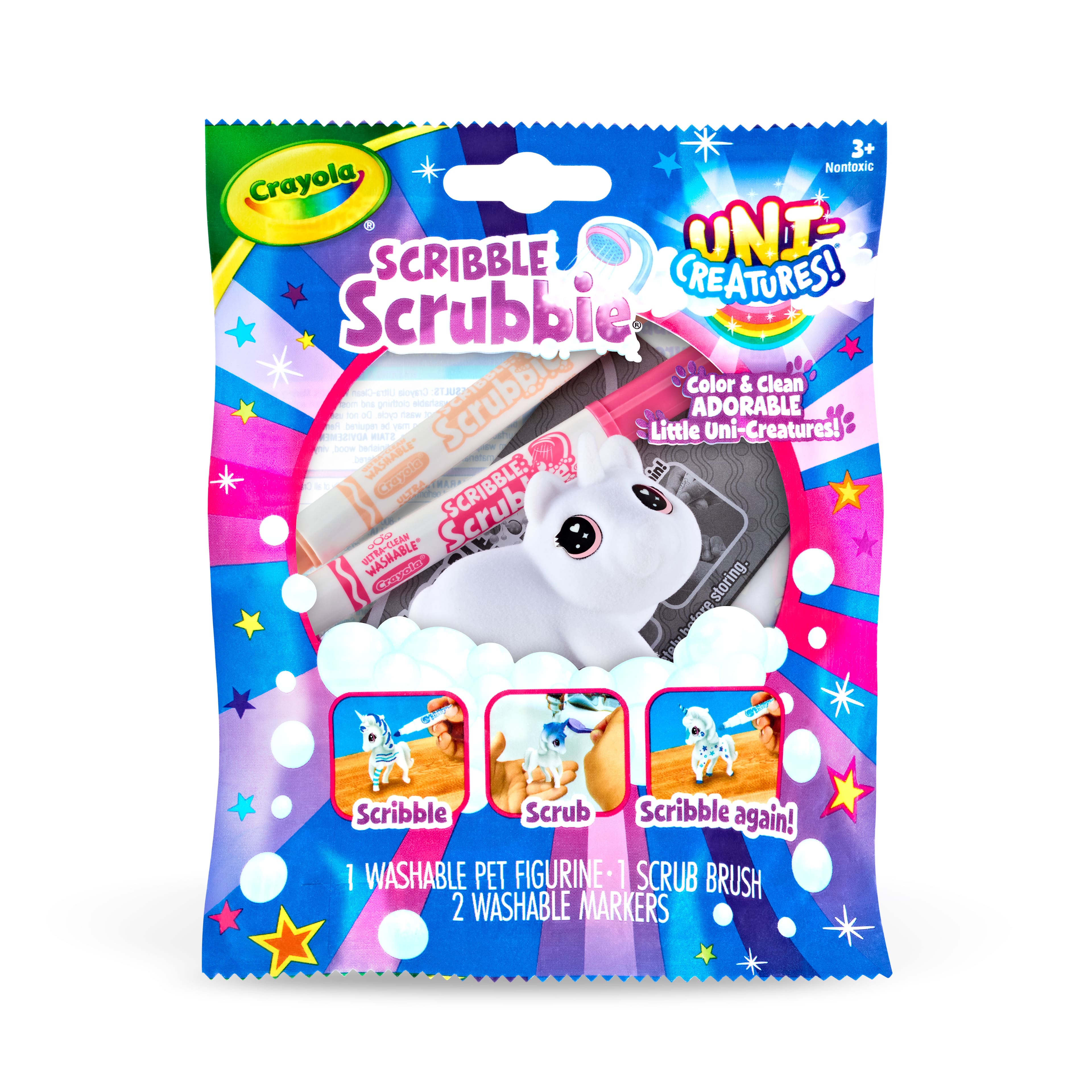 Assorted Crayola&#xAE; Scribble Scrubbie&#xAE; Uni-Creature, 1pc.