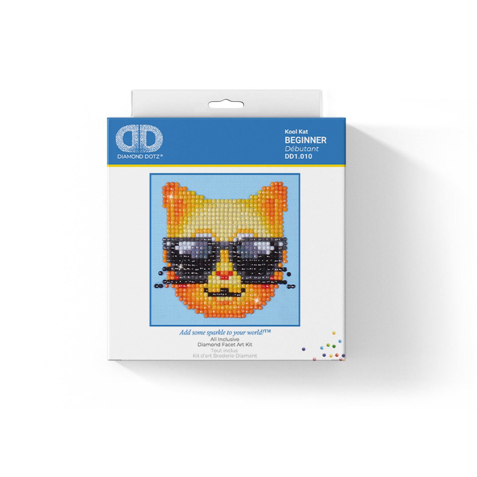 Diamond Dotz&#xAE; Kool Kat Diamond Painting Kit