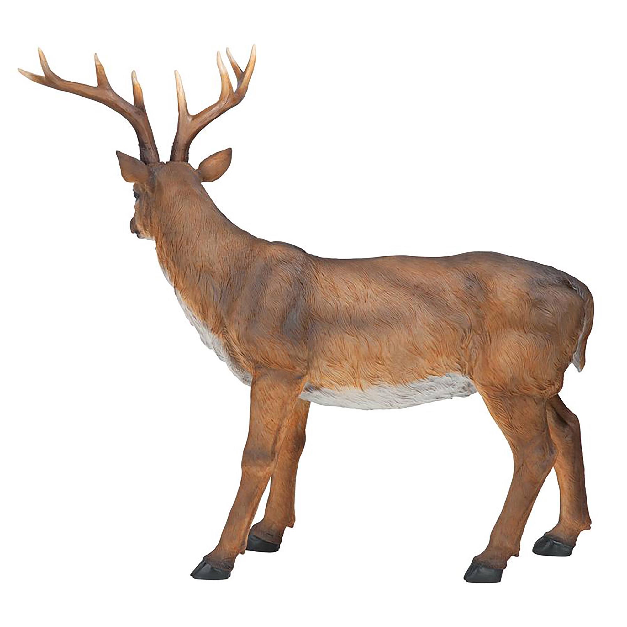Design Toscano 24&#x22; Big Rack Buck Deer Statue
