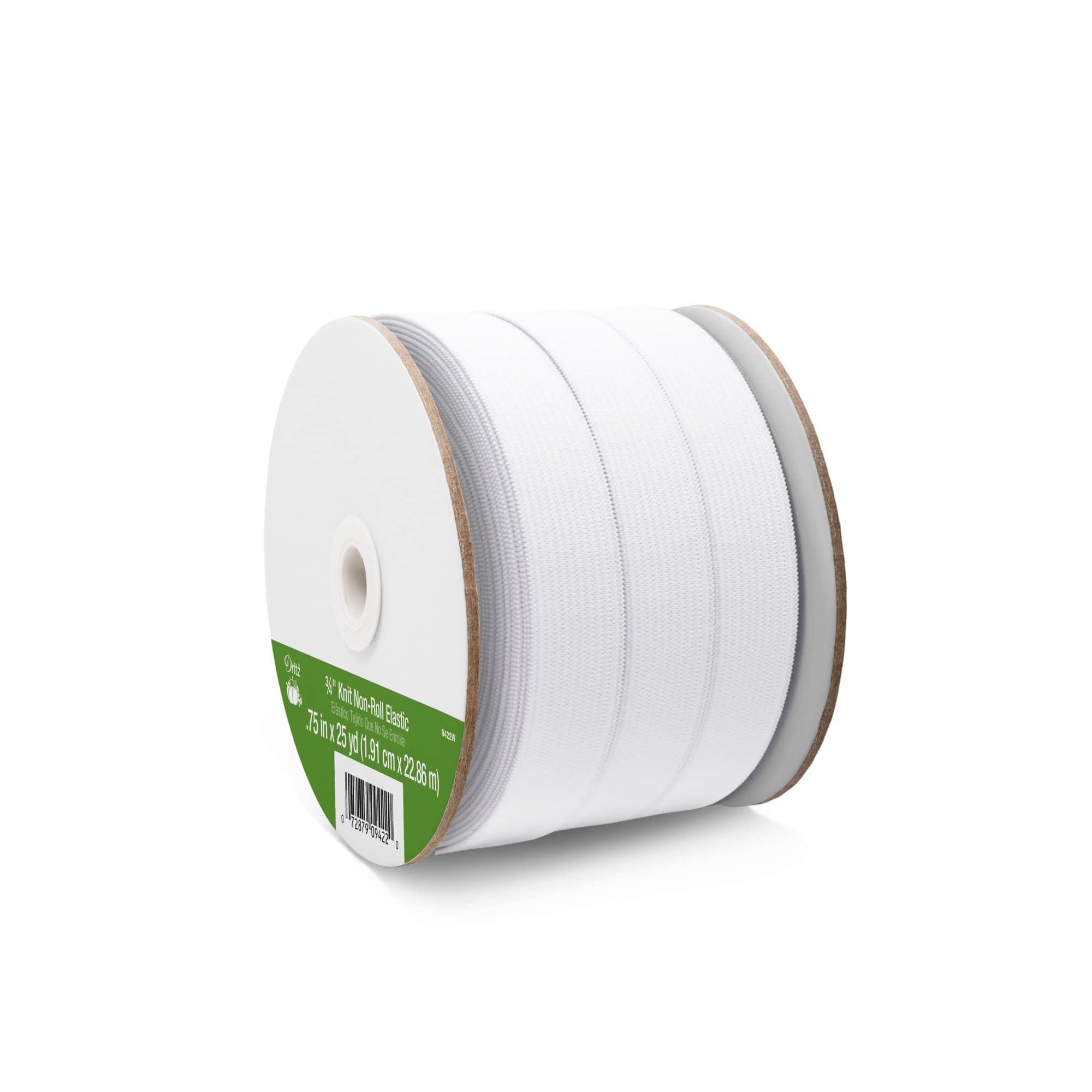 Dritz® 3/4" White Knit Non-Roll Elastic