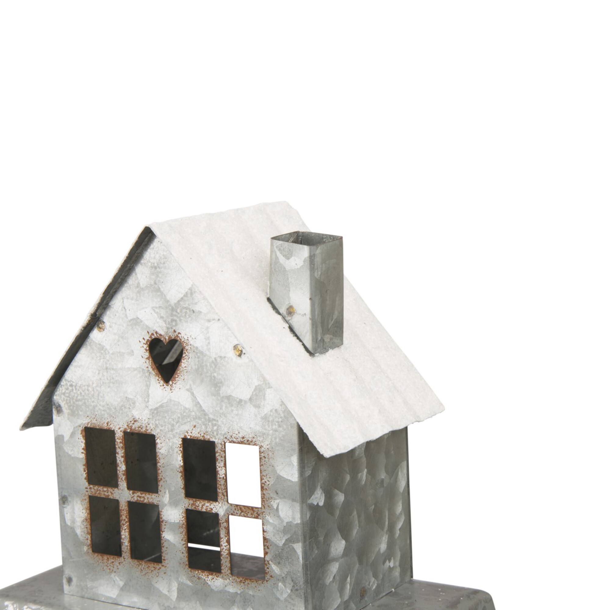 Glitzhome® 6" Galvanized House Stocking Holder