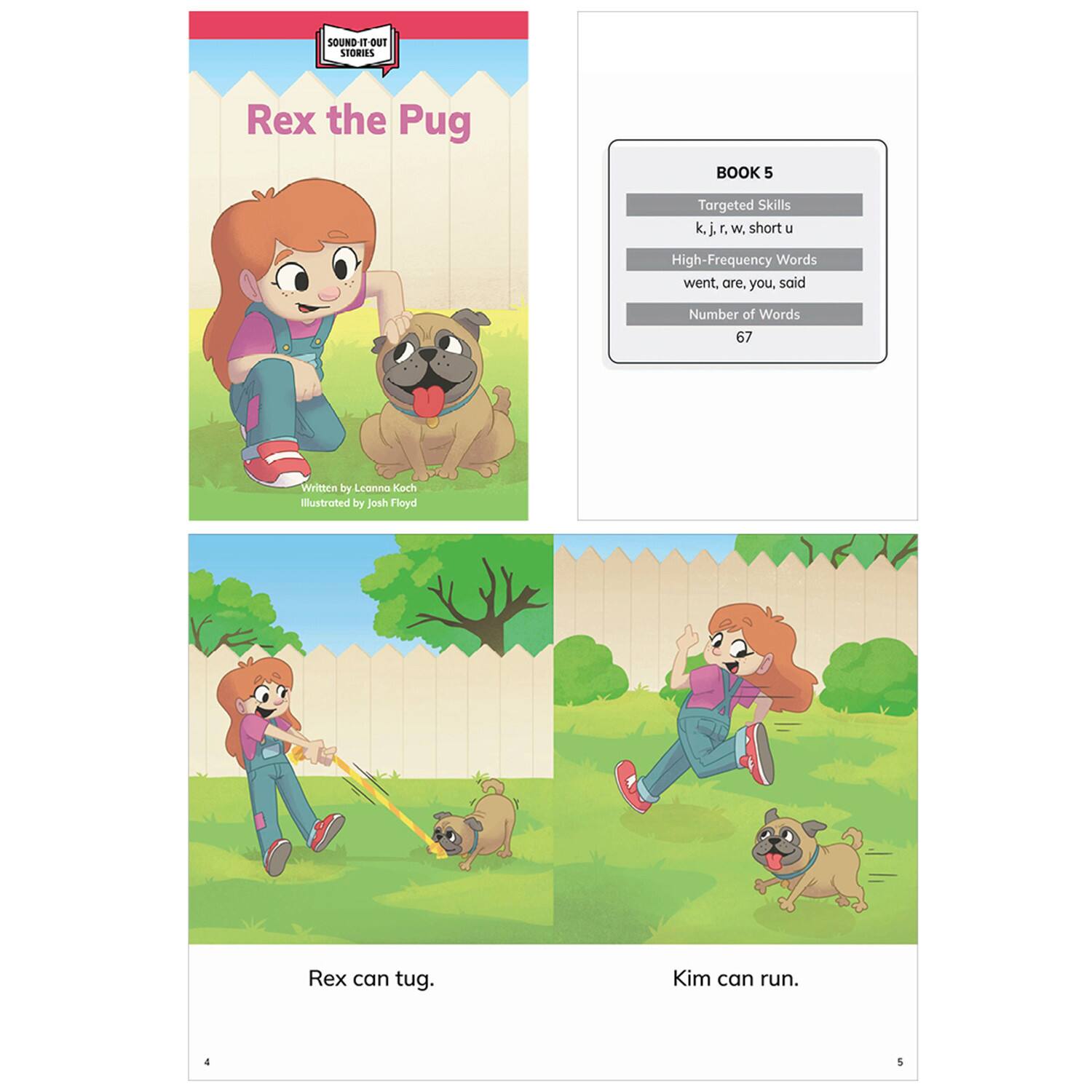 Creative Teaching Press® Sound-It-Out Stories Decodable Readers, Set of 18