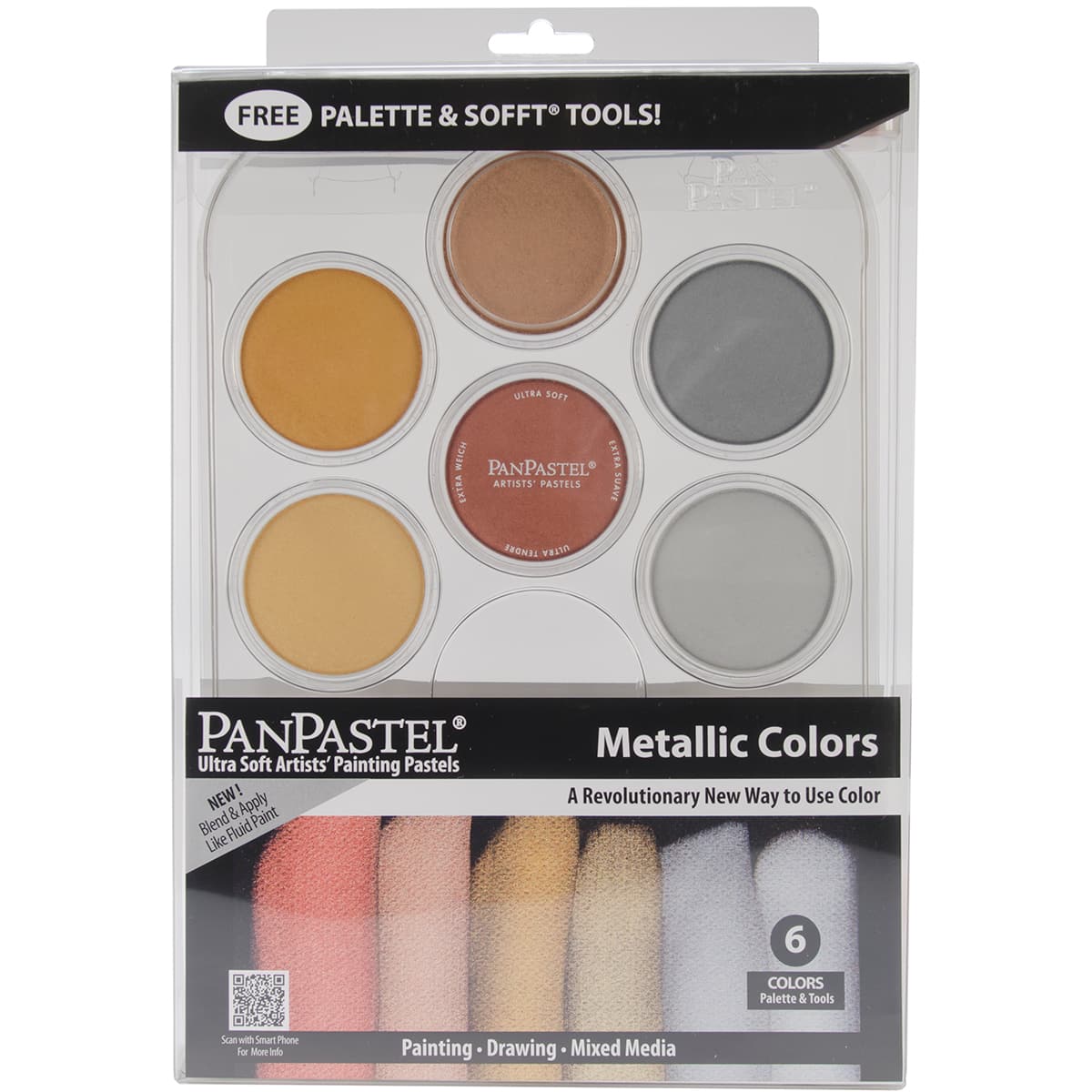 PanPastel Metallic Colors - Set of 6