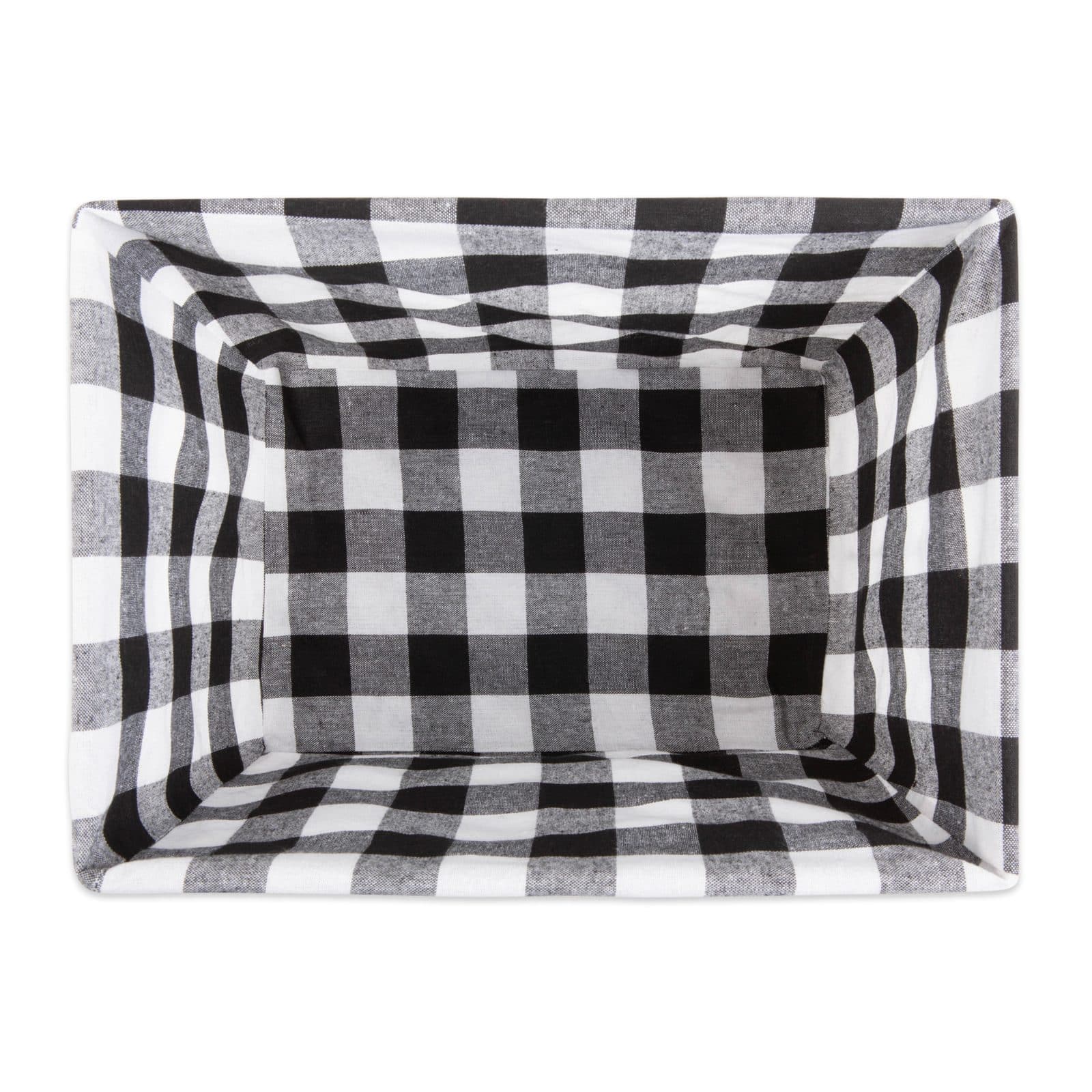 DII® Black & White Checkered Chicken Wire Basket 5 Piece Set