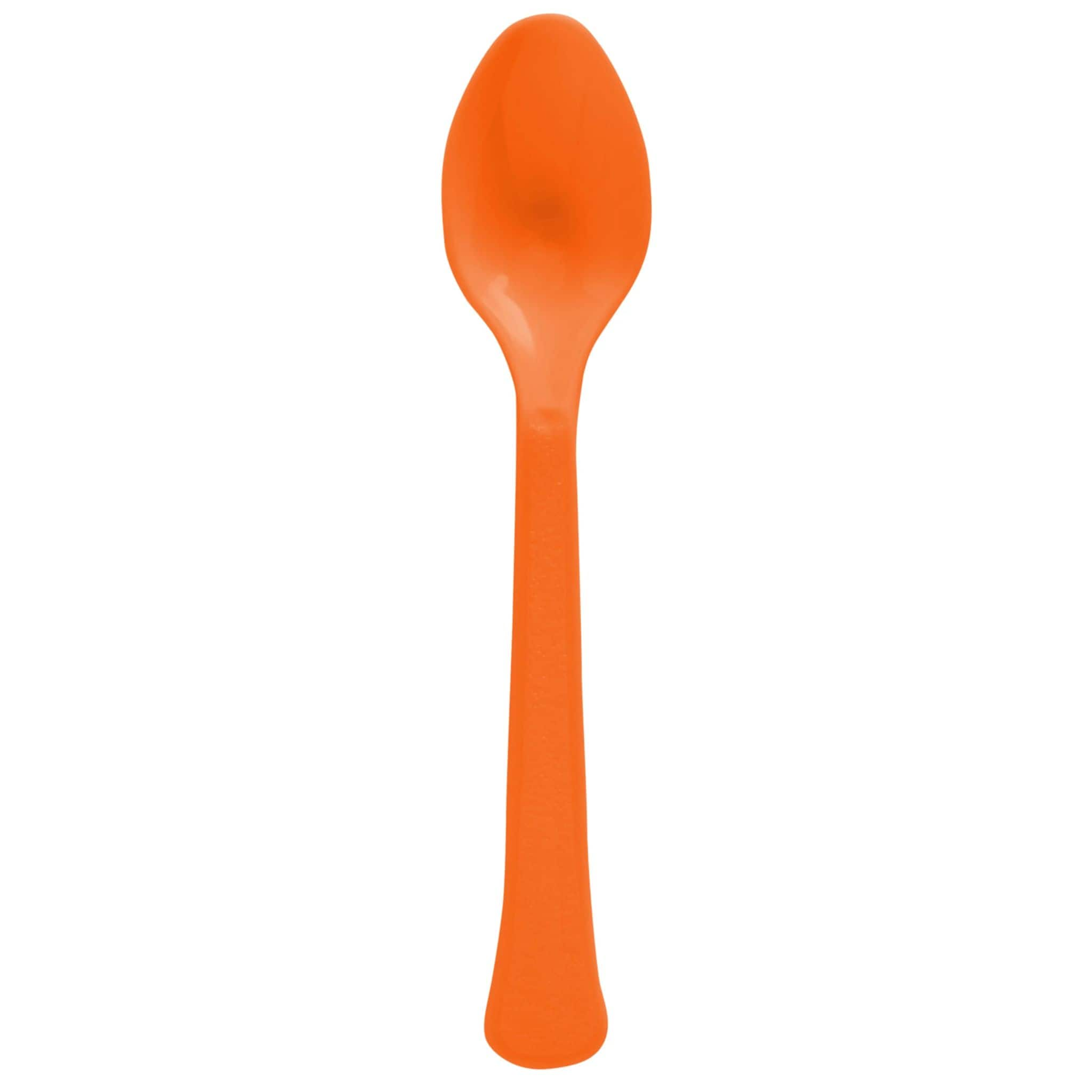 Orange Peel Heavy Weight Plastic Spoons, 150ct. | Michaels