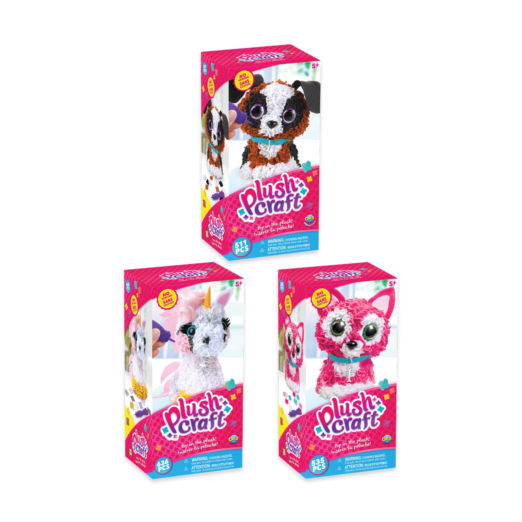 Assorted Plushcraft™ 3D Animal Kit | Michaels®