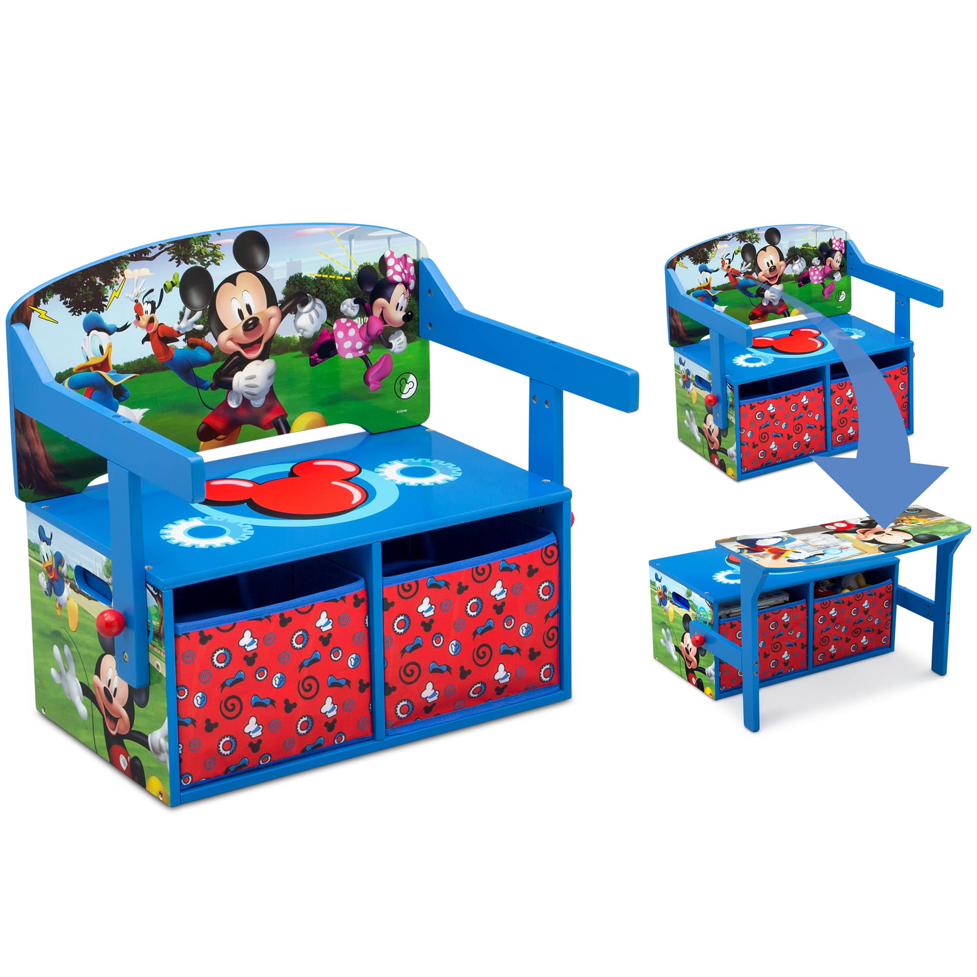 Disney® Mickey Mouse Convertible Activity Bench