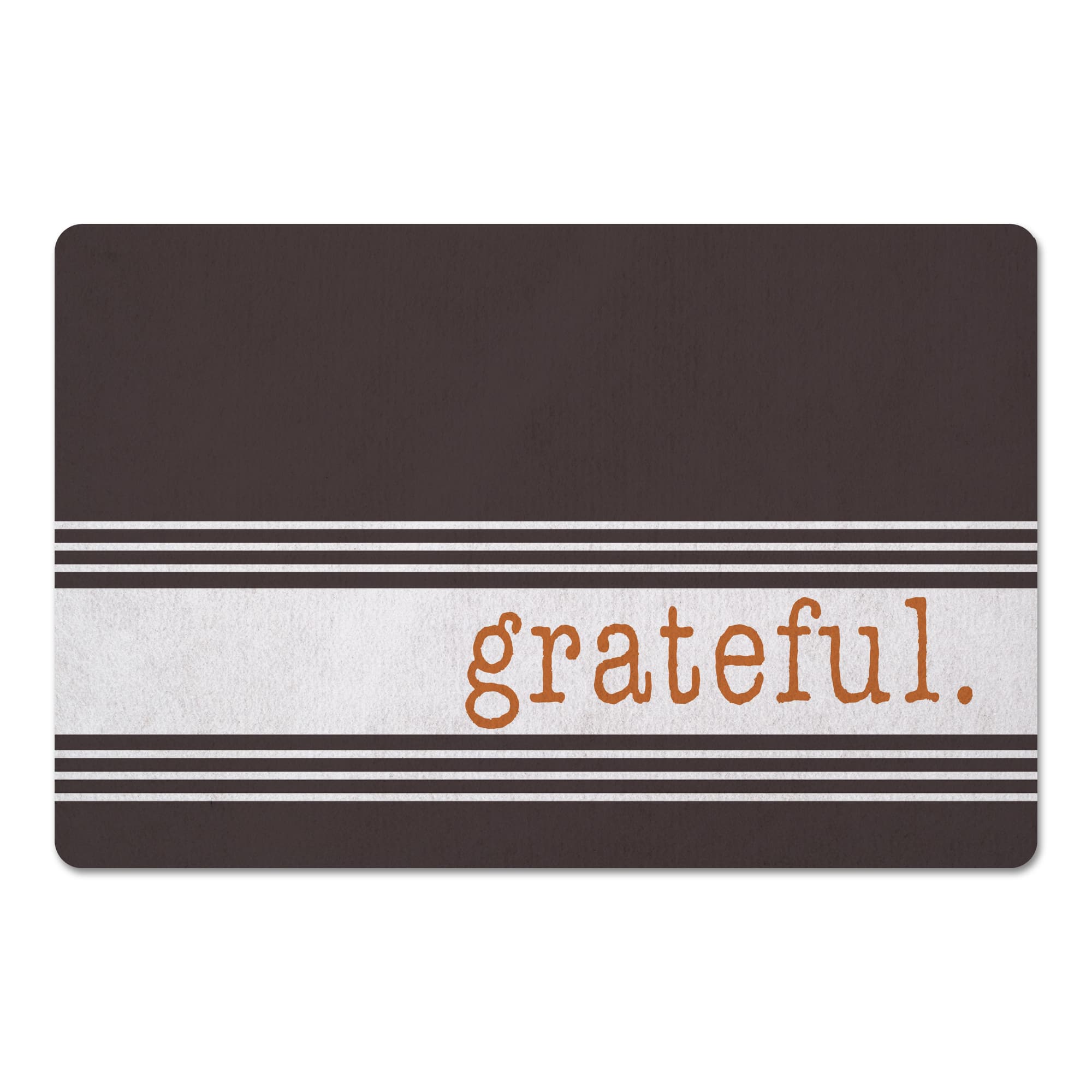 Grateful Stripes Floor Mat