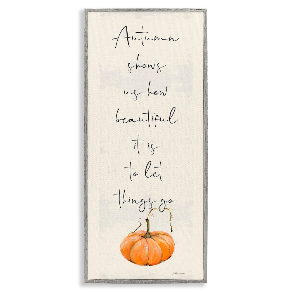 Stupell Industries Autumn Beauty Inspirational Framed Giclee Art