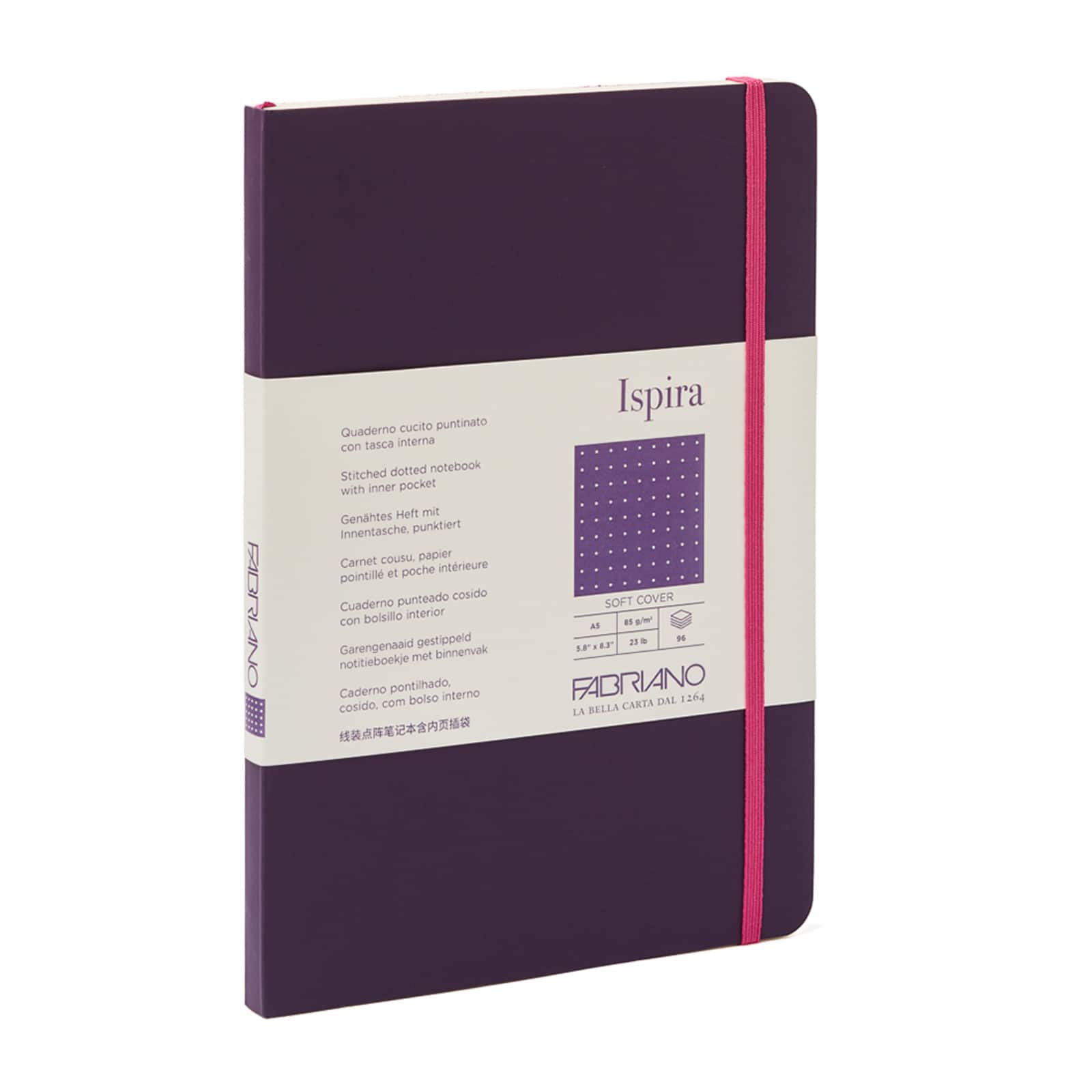 Fabriano&#xAE; Ispira Dotted A5 Soft-Cover Notebook