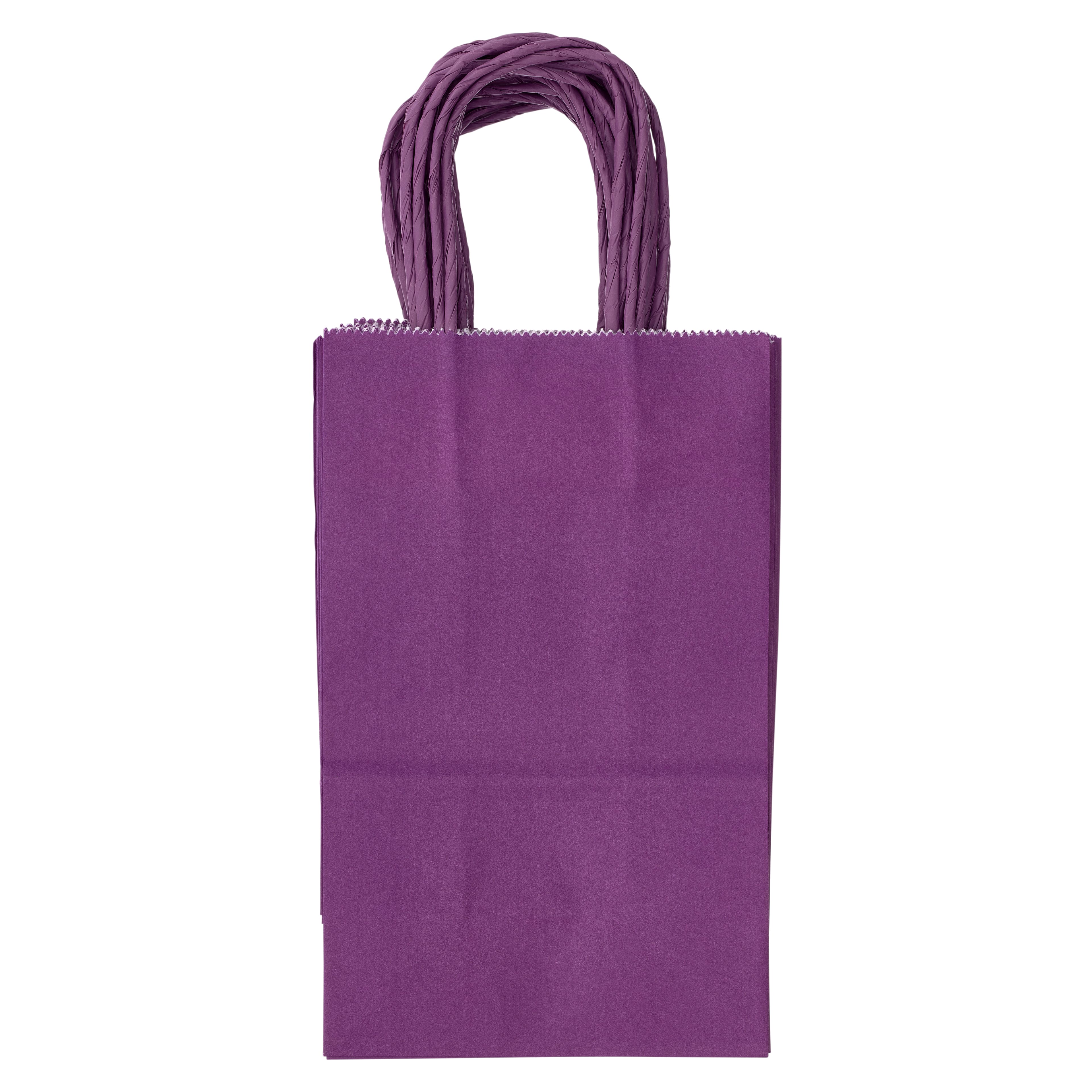 Small Purple Kraft Bags 24ct