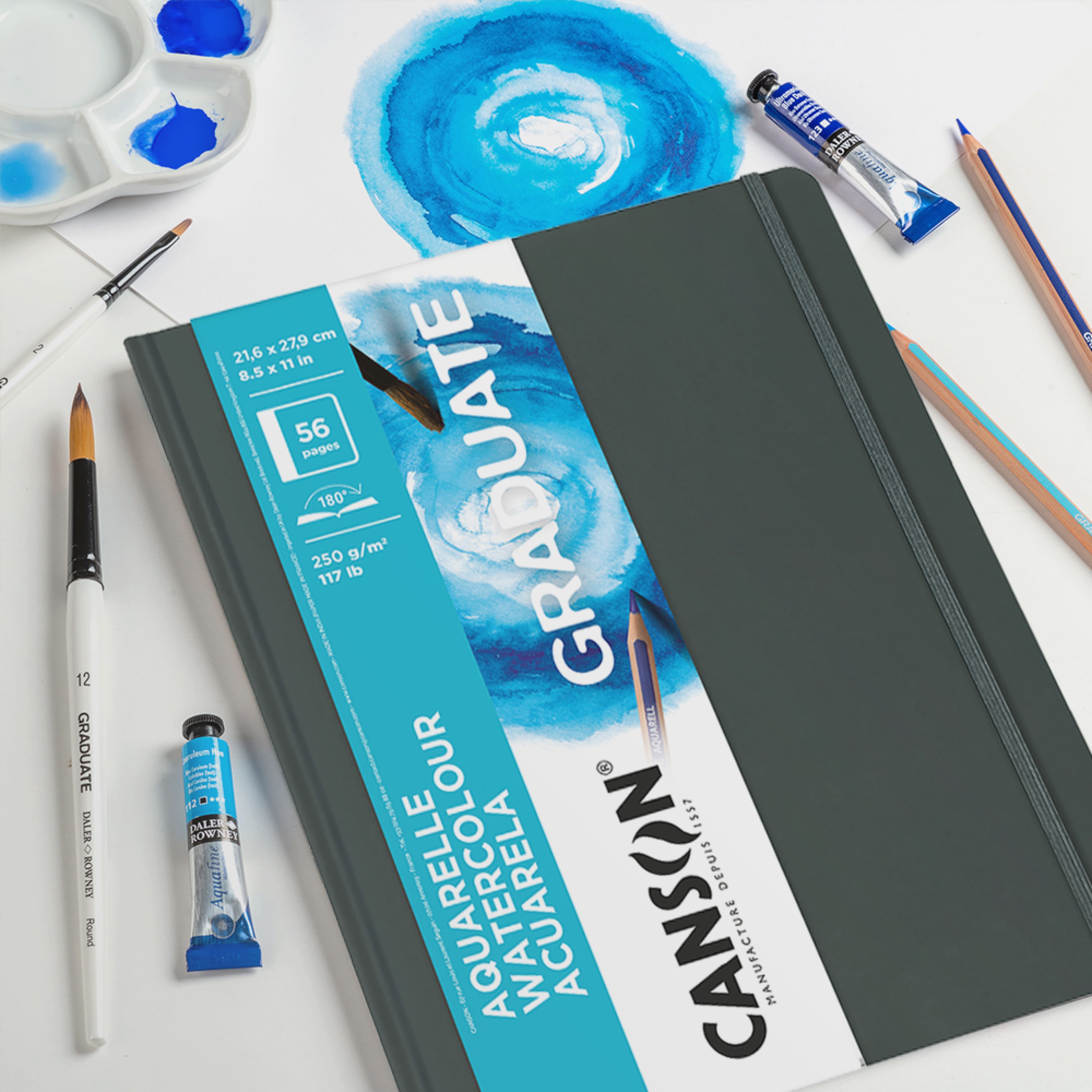 Canson&#xAE; 8.5&#x22; x 11&#x22; Graduate Watercolour Book