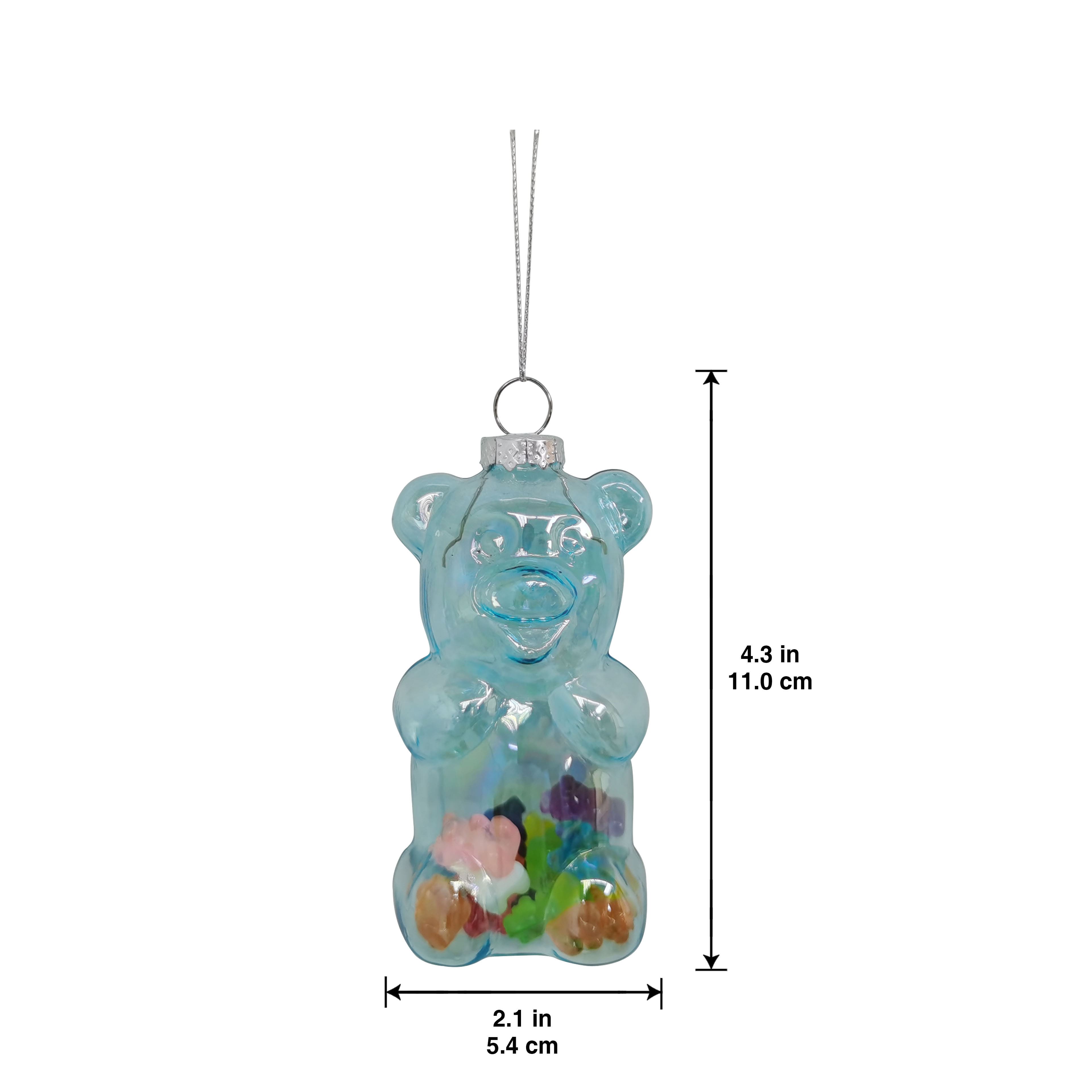 4.5&#x22; Gummy Bear Glass Ornament by Ashland&#xAE;
