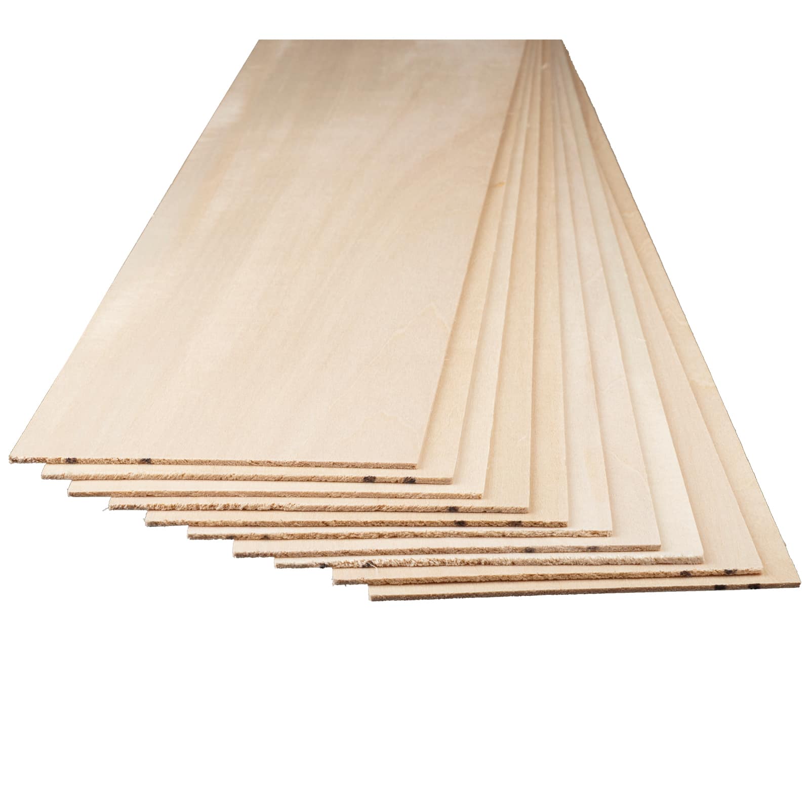 Houseworks&#xAE; 1/16&#x22; x 4&#x22; x 24&#x22; Basswood Sheet Wood, 10ct.