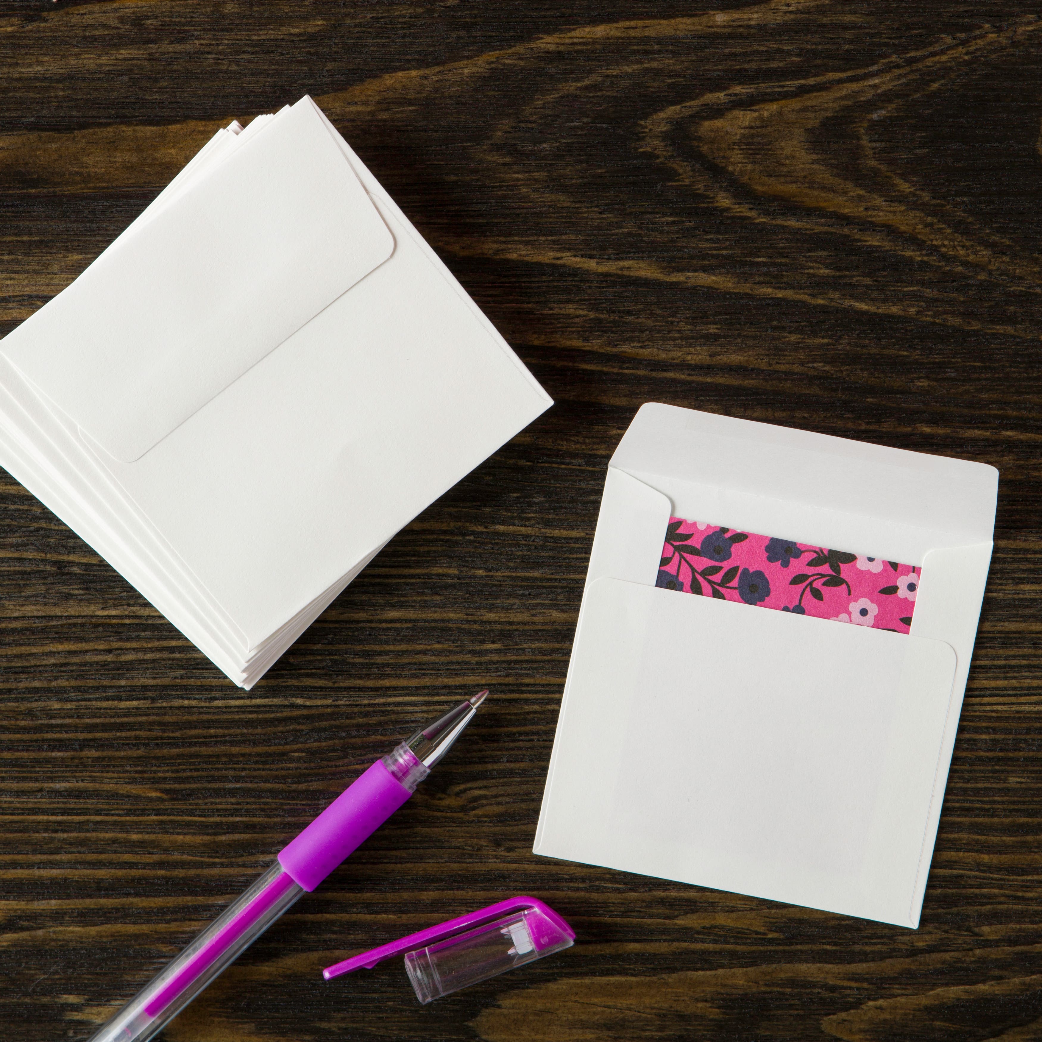 Ivory Paper Envelopes by Recollections™, 3.25" x 3.25"