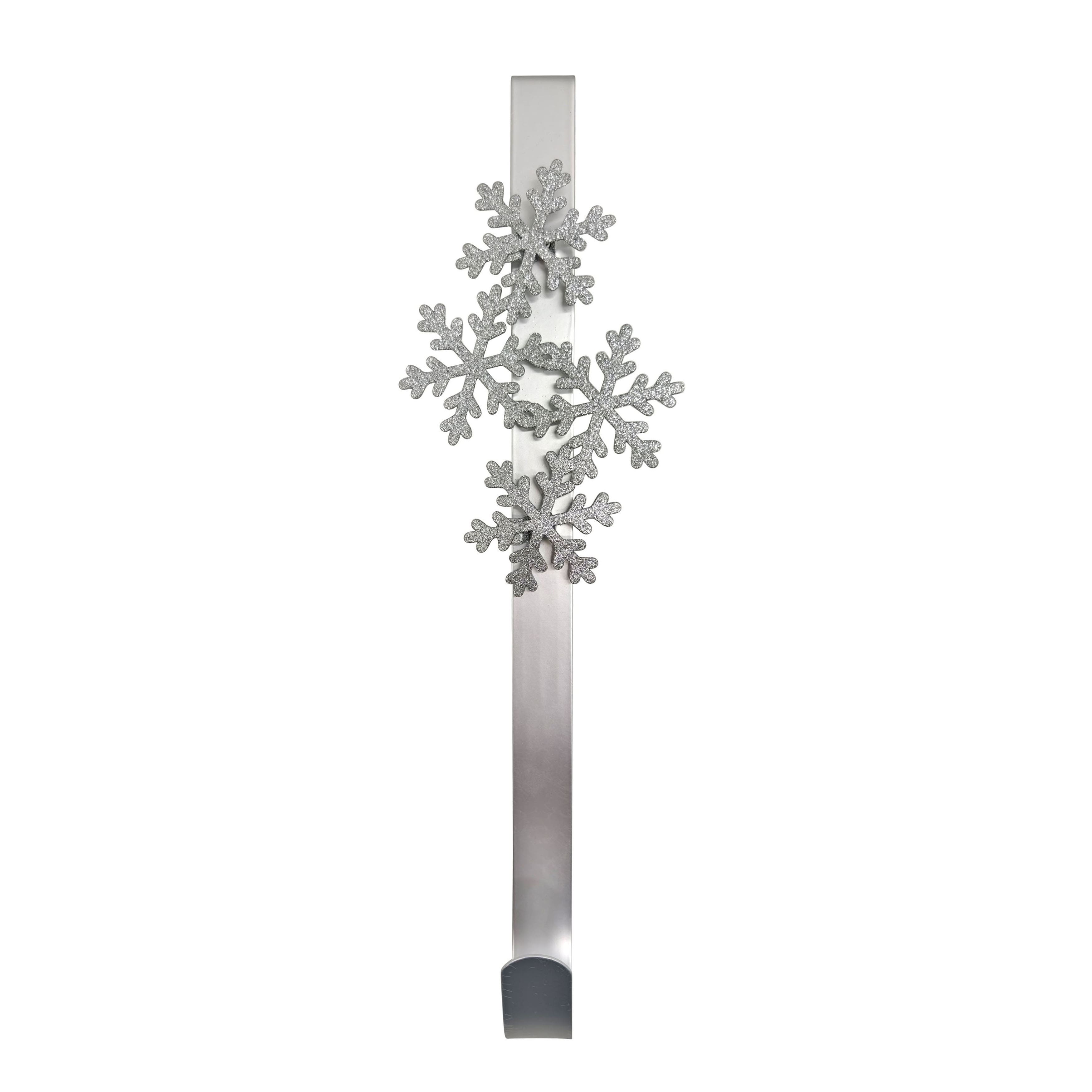 15&#x22; Silver Snowflake Wreath Hanger by Ashland&#xAE;