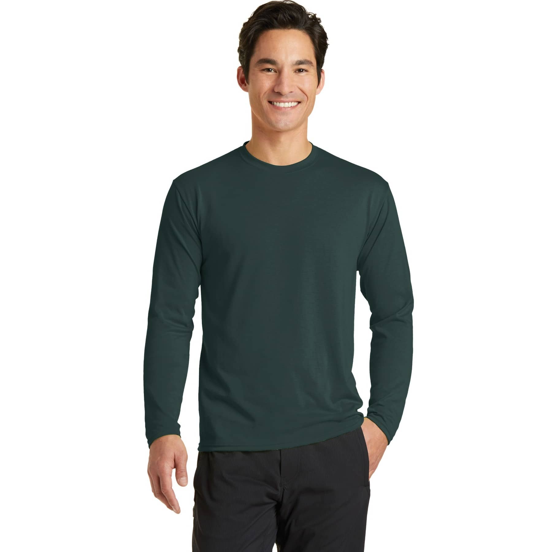 Port & Company® Long Sleeve Performance Blend T-Shirt