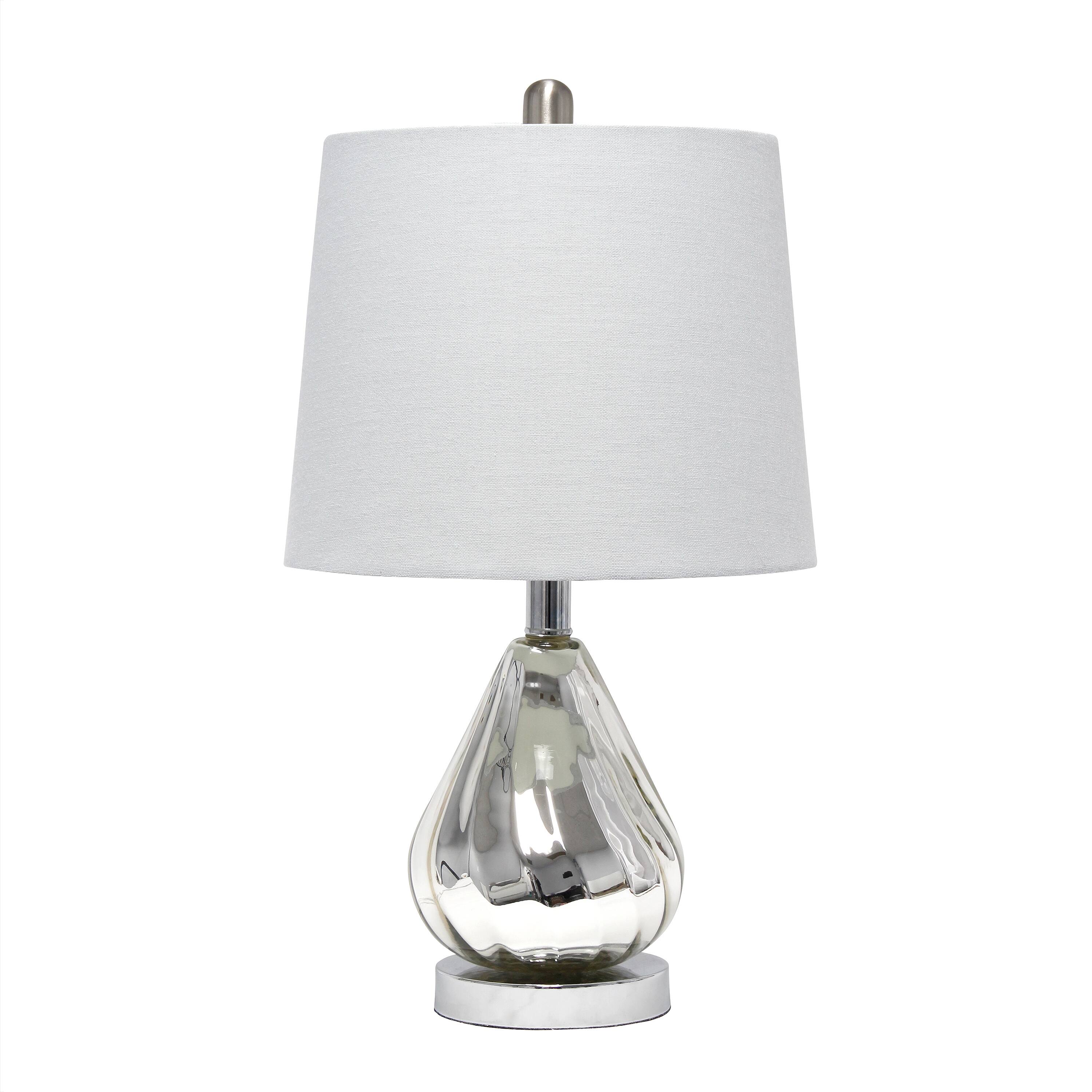 Lalia Home 20.5" Kissy Pear Table Lamp with Fabric Shade