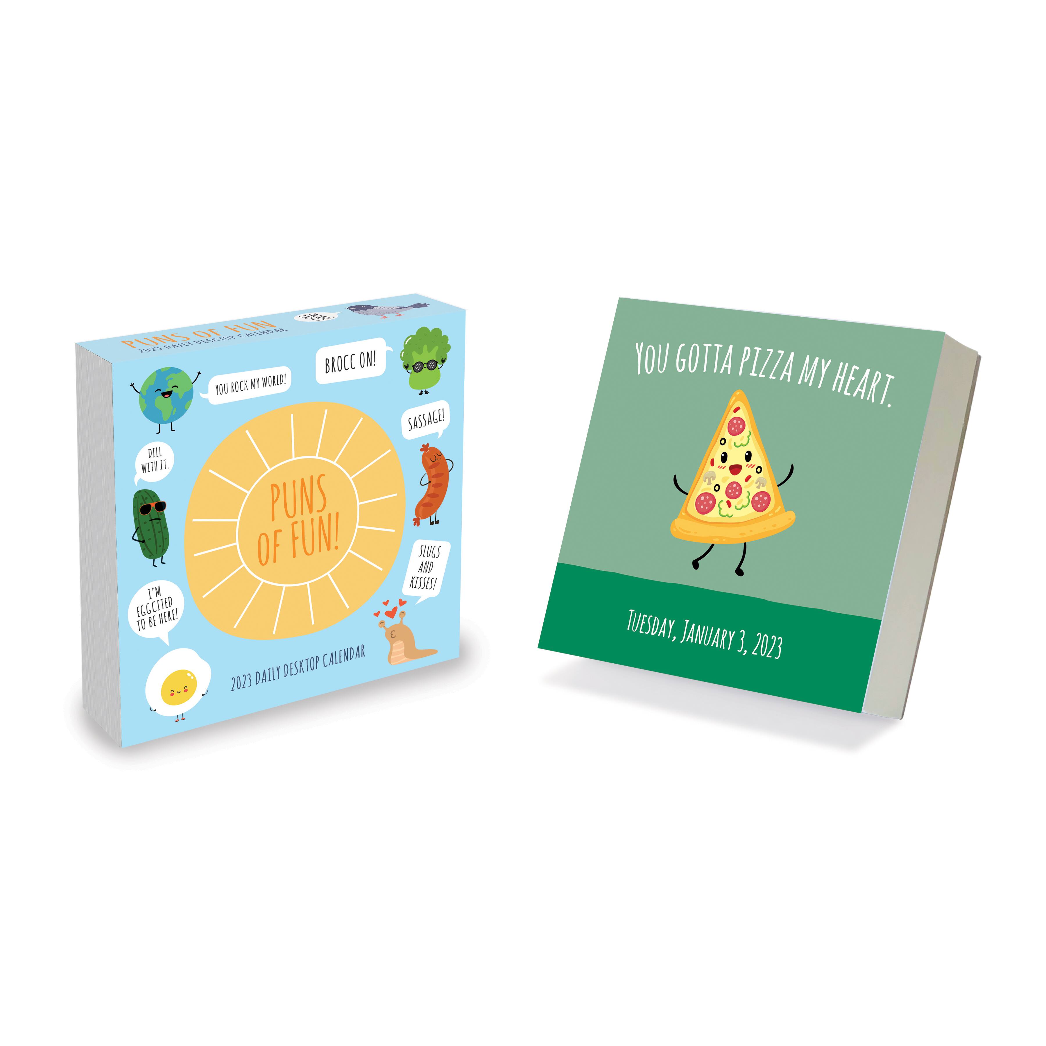 TF Publishing 2023 Puns of Fun Daily Desktop Calendar | Michaels