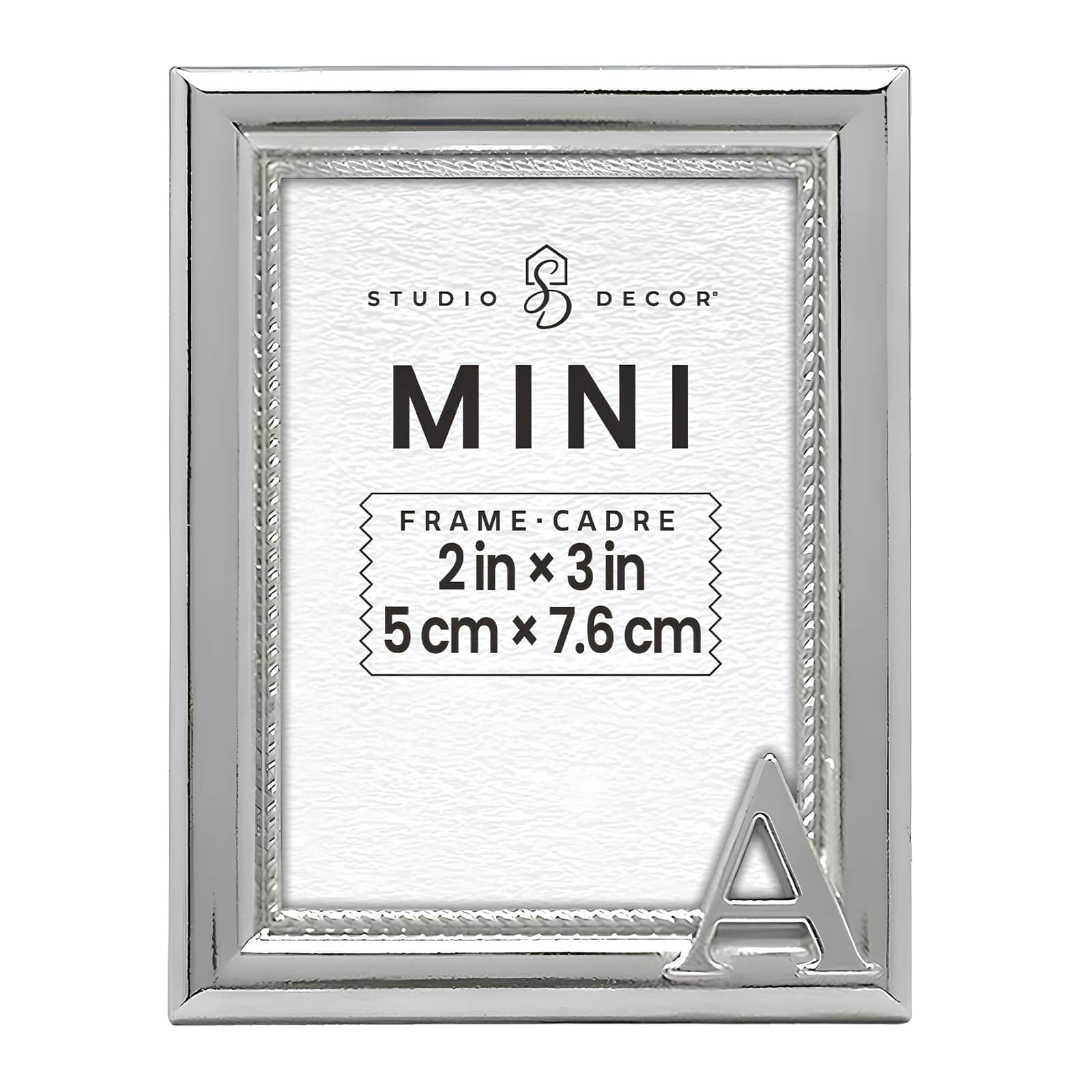 Mini Silver A Frame by Studio Décor®
