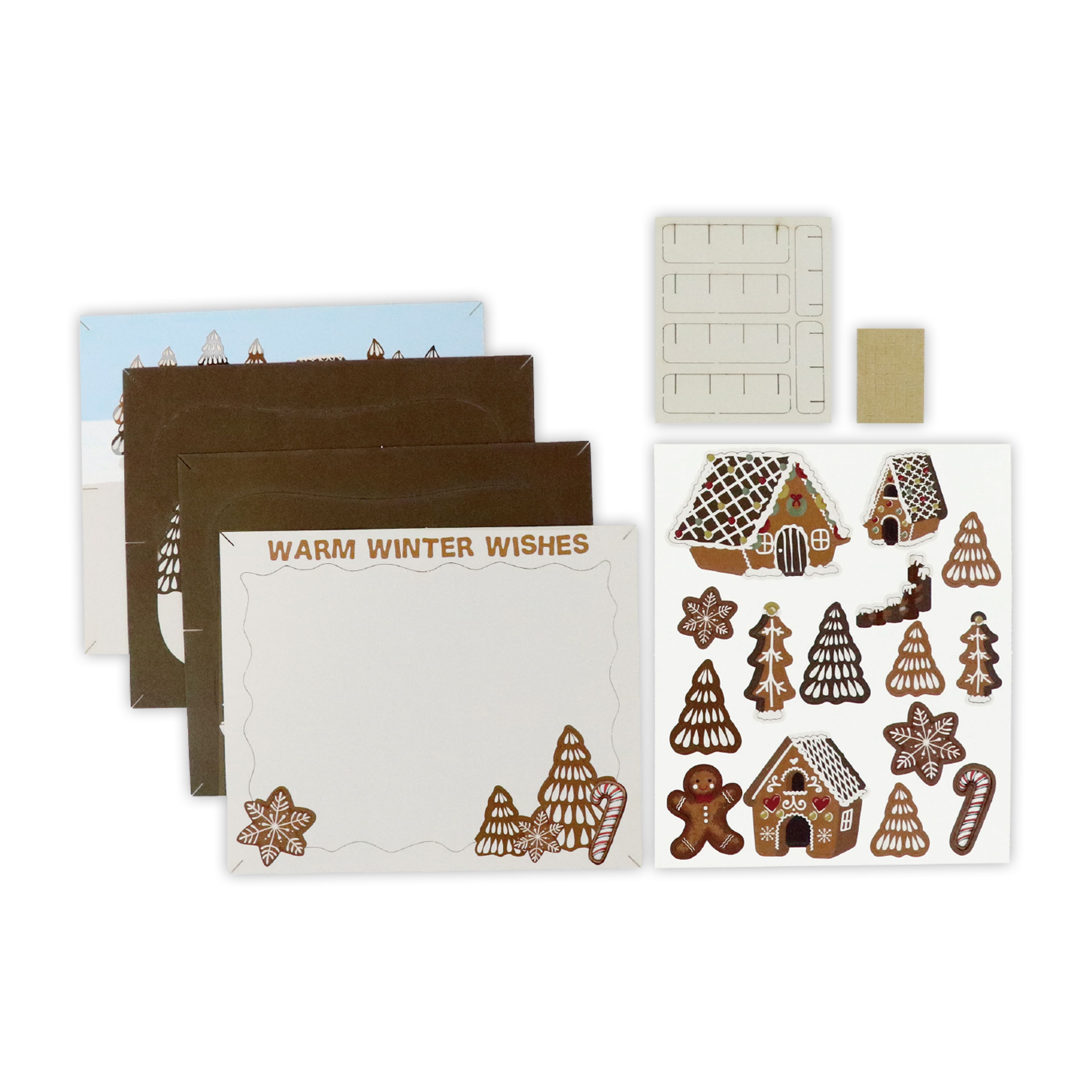 Gingerbread Forest Paper Diorama Kit by Recollections&#x2122;