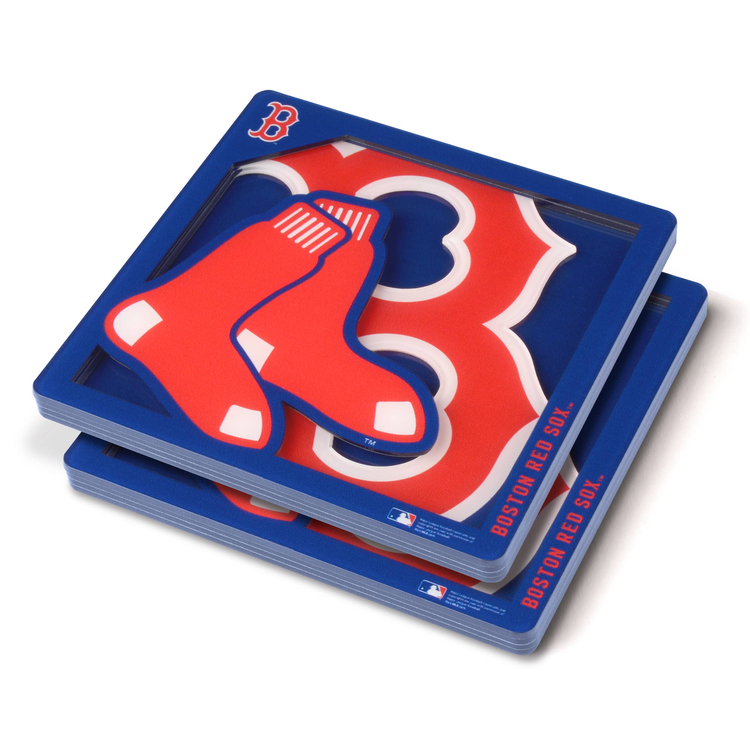 MLB 3D Logo Series Coasters, 2ct.