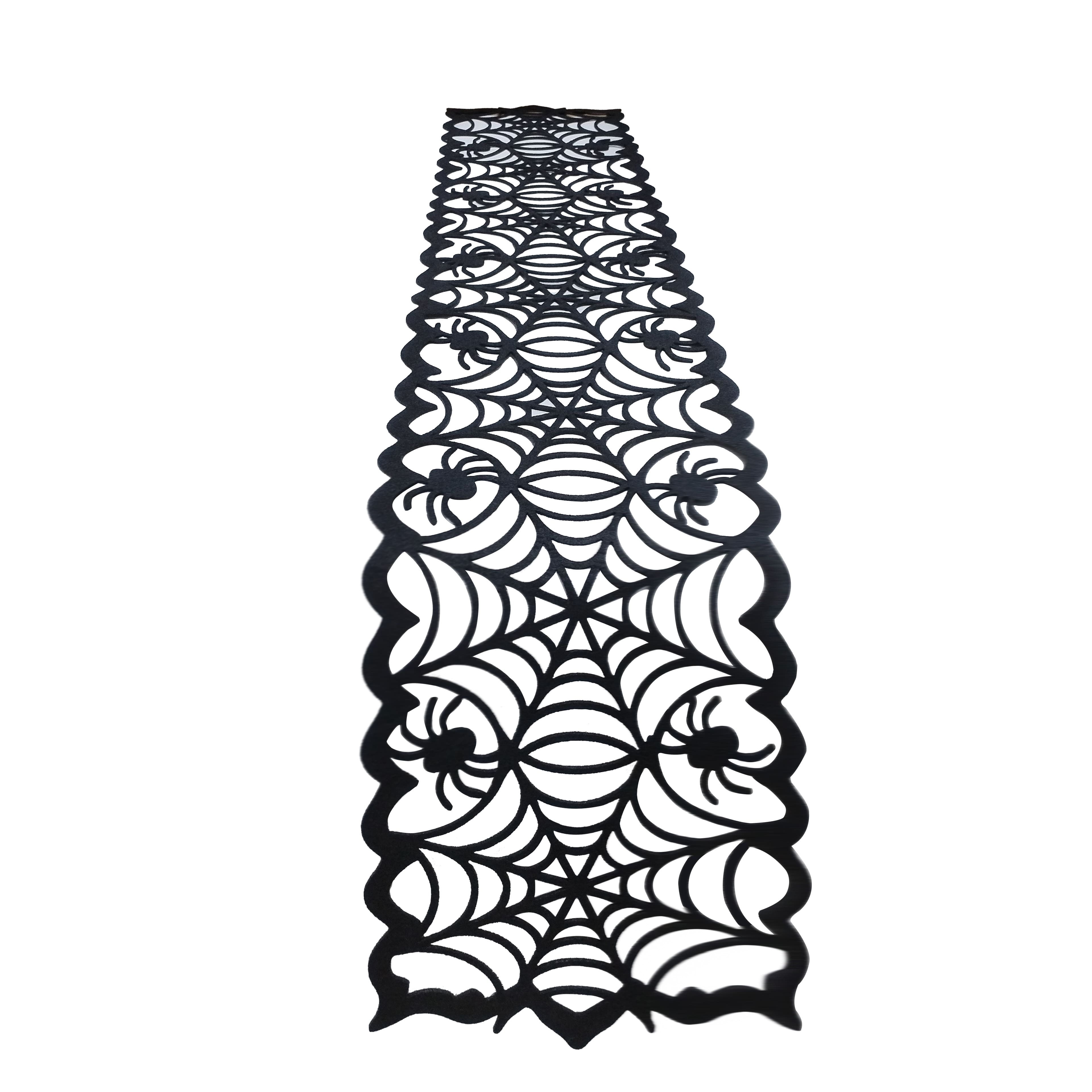 72&#x22; x 13&#x22; Spiderweb Table Runner by Celebrate It&#x2122;