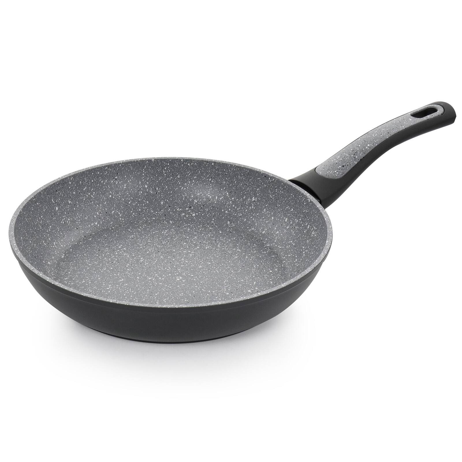 Oster 10-Piece Black and Gray Speckle Nonstick Aluminum Cookware Set