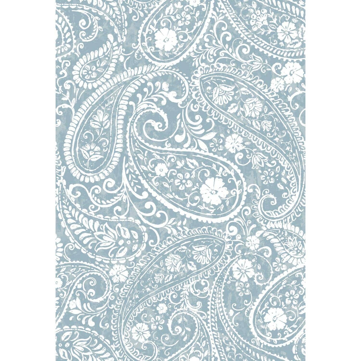 RoomMates Paisley Prince Peel &#x26; Stick Wallpaper