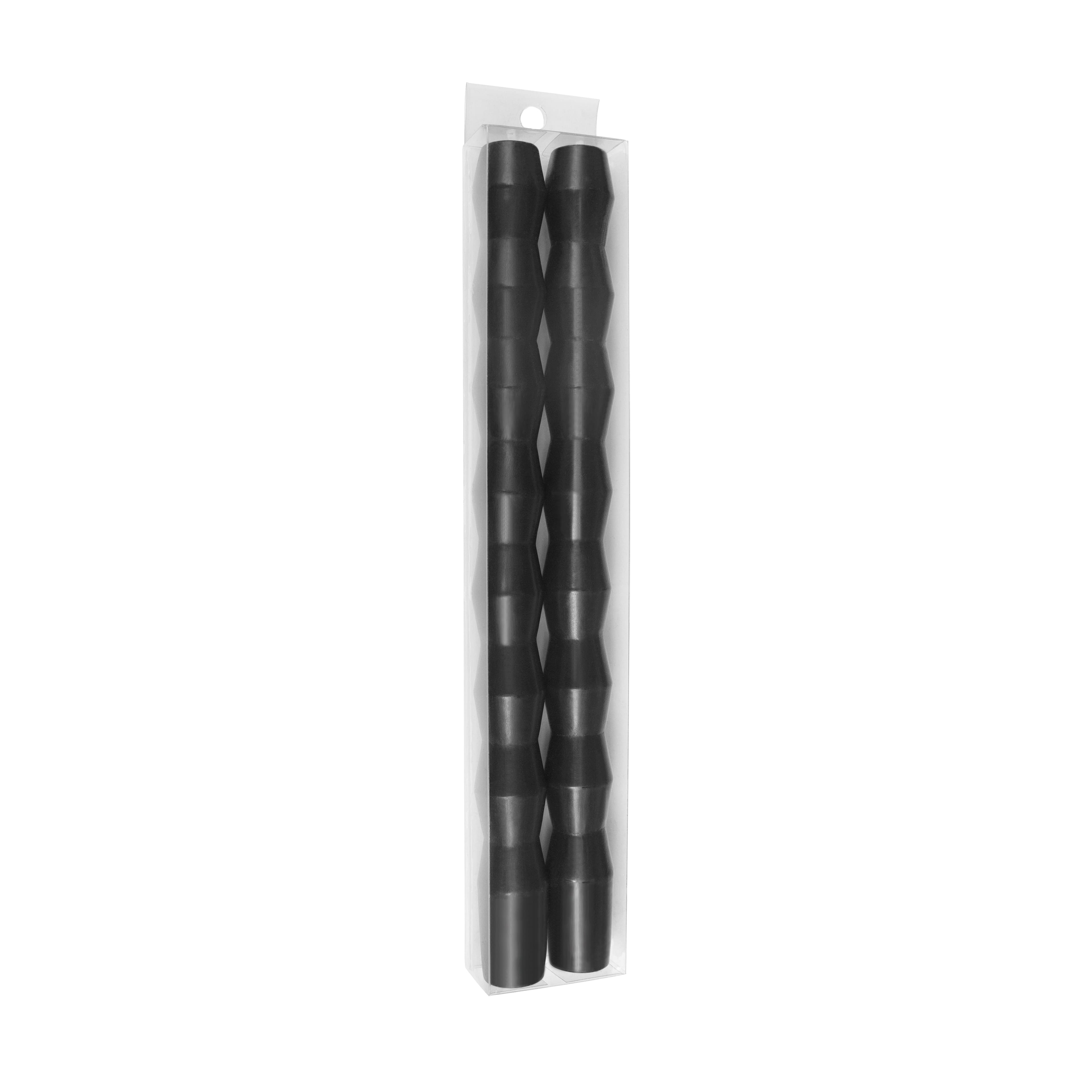 10" Black Column Taper Candles, 2ct. by Ashland®