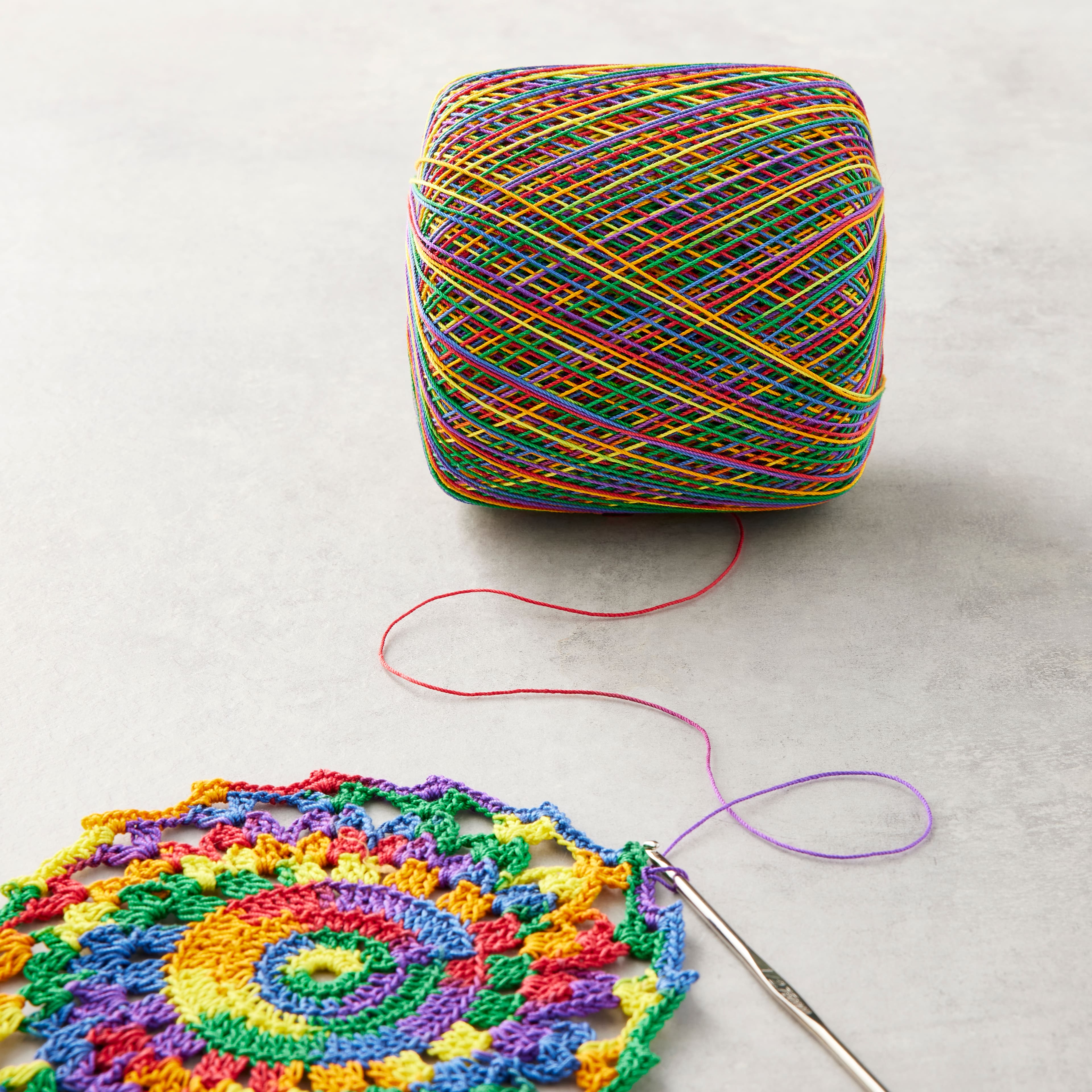 15 Pack: Aunt Lydia&#x27;s&#xAE; Classic&#x2122; Cotton Crochet Thread