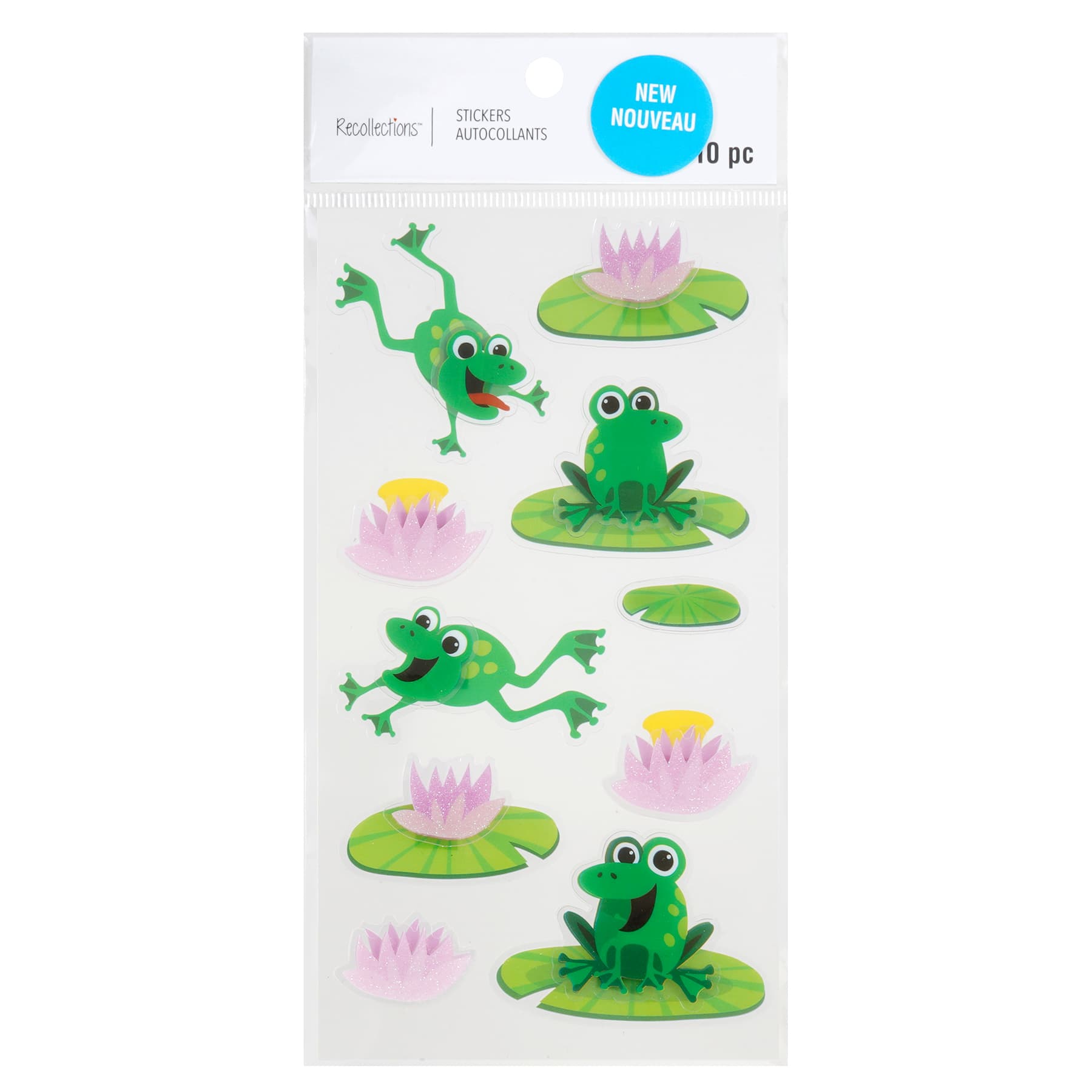 Frog & Lily Pad Stickers by Recollections™