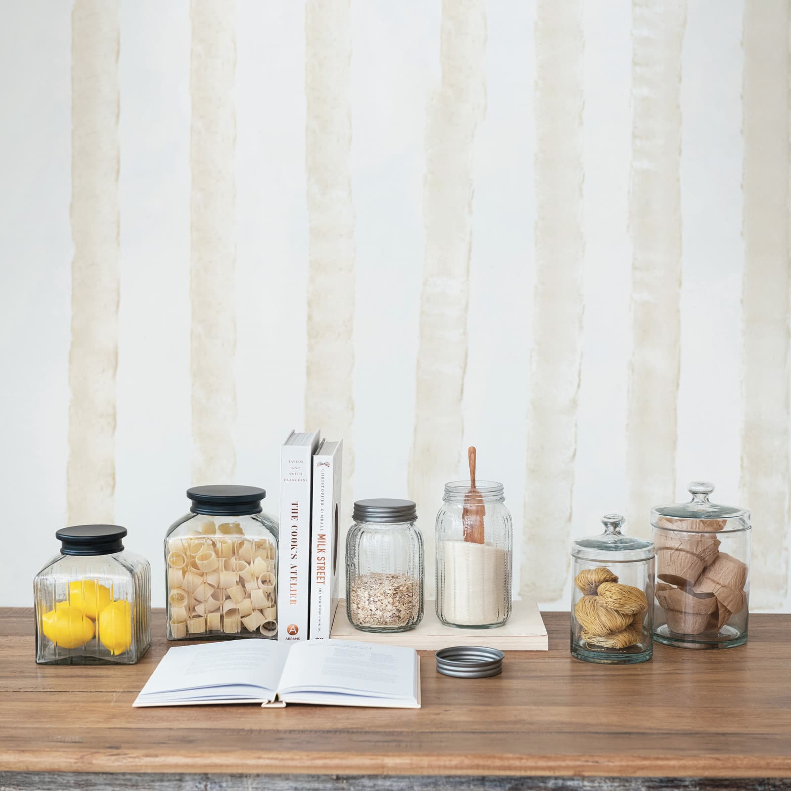 Hello Honey&#xAE; Hello Honey Square Glass Jar with Lid