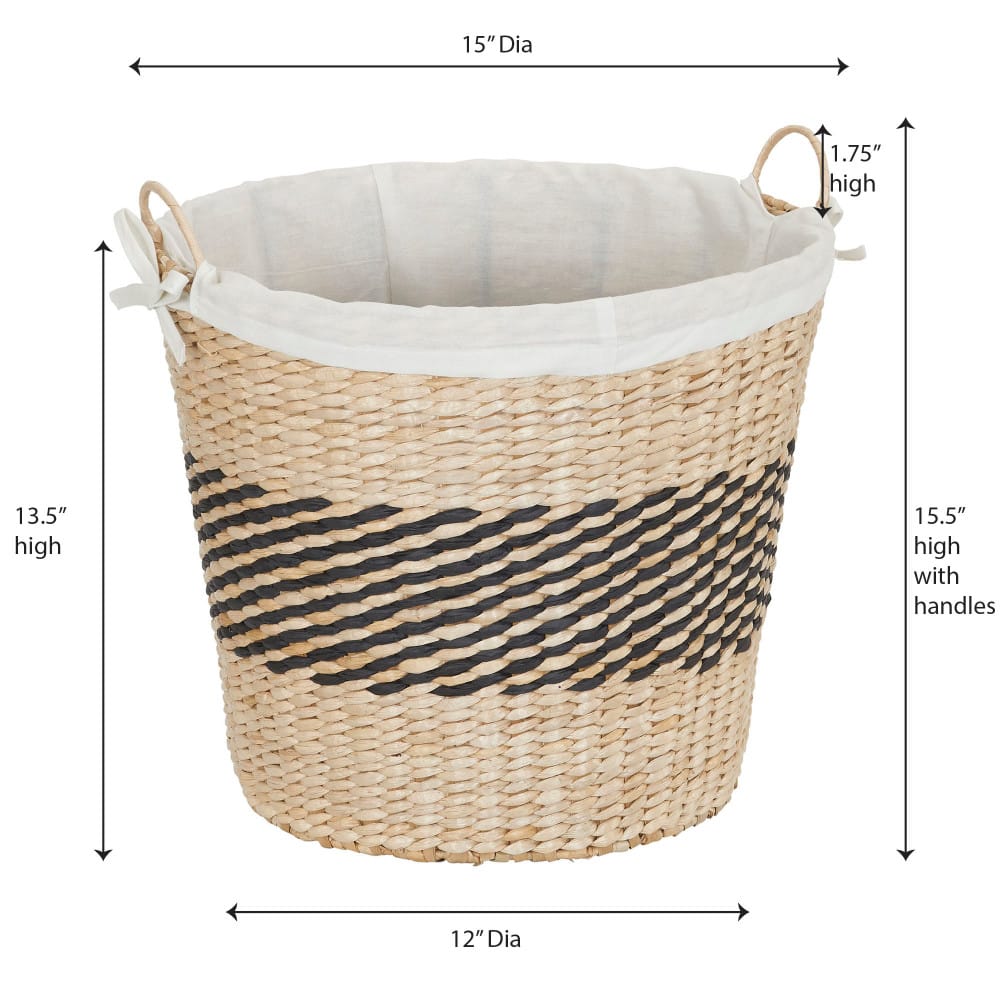 Household Essentials 15.5&#x22; Woven Basket