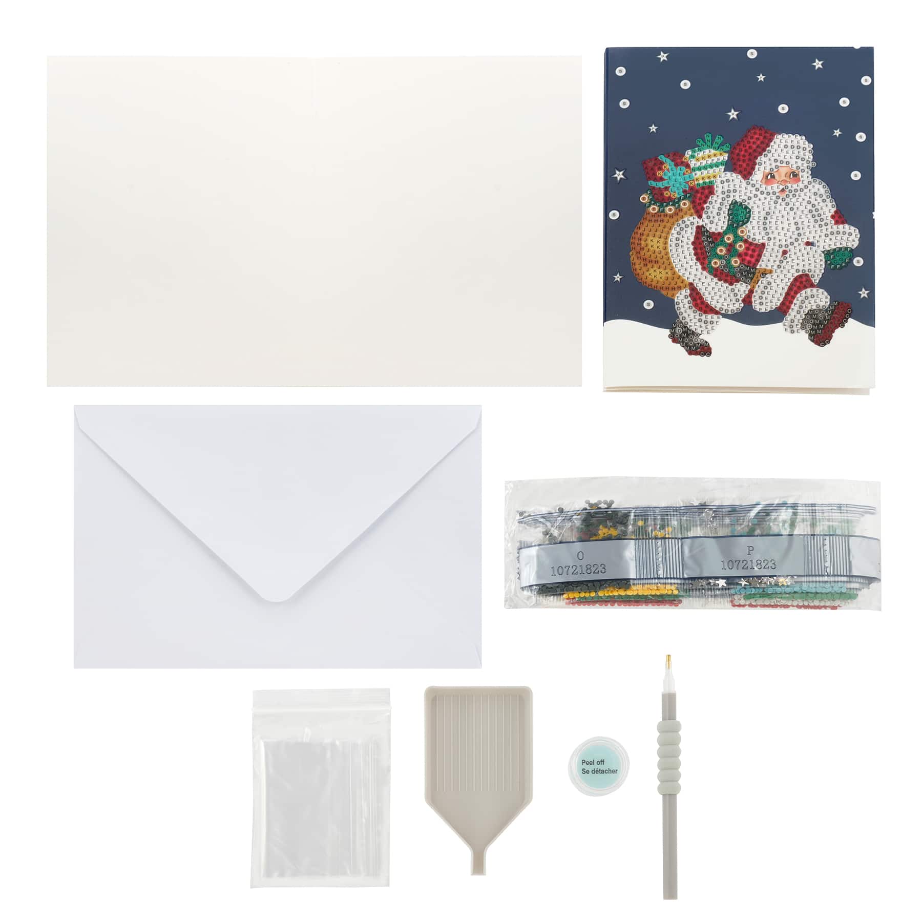 Snowflake Diamond Art Card Kit by Make Market® Christmas | Michaels