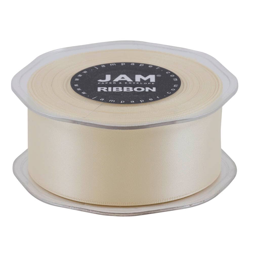 JAM Paper 1.5" x 25yd. Double Faced Satin Ribbon