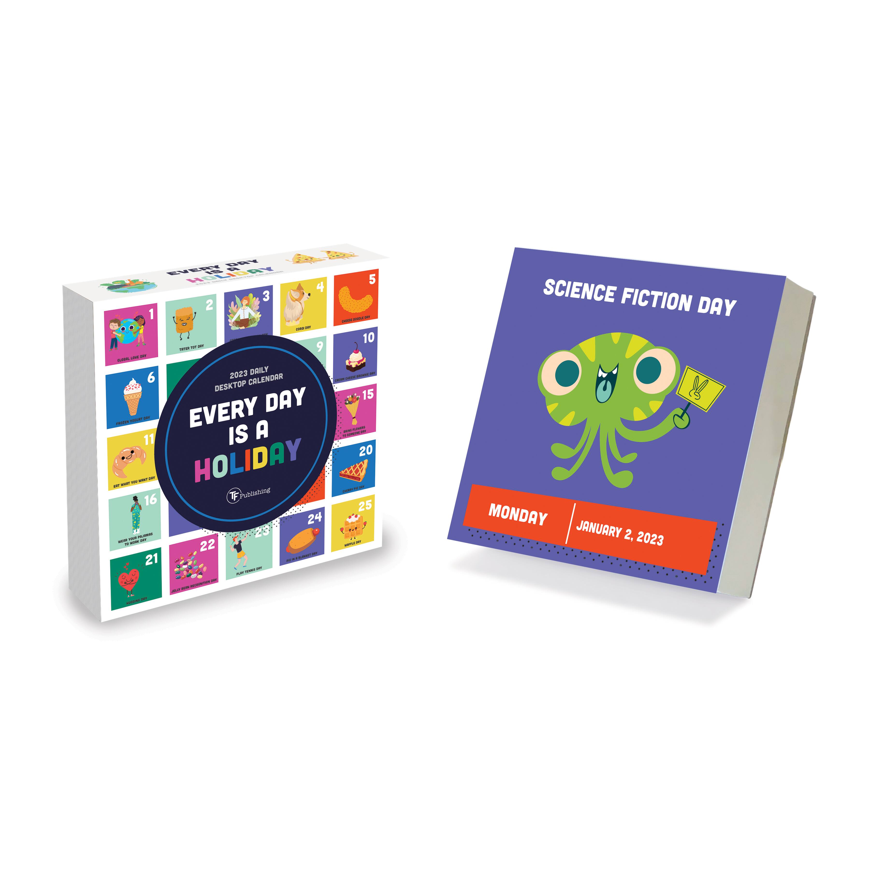 TF Publishing 2023 Every Day is a Holiday Daily Desktop Calendar | Michaels