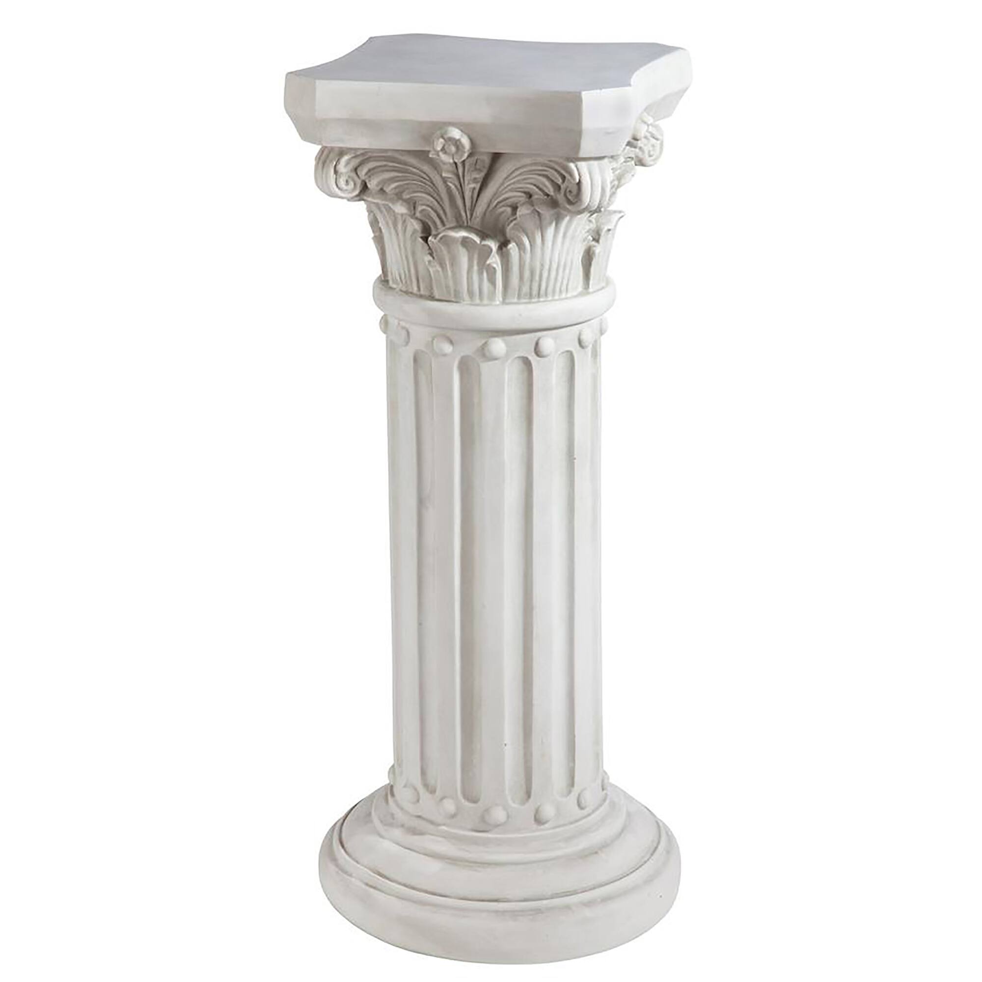 Design Toscano 33.5&#x22; The Athena Corinthian Pedestal