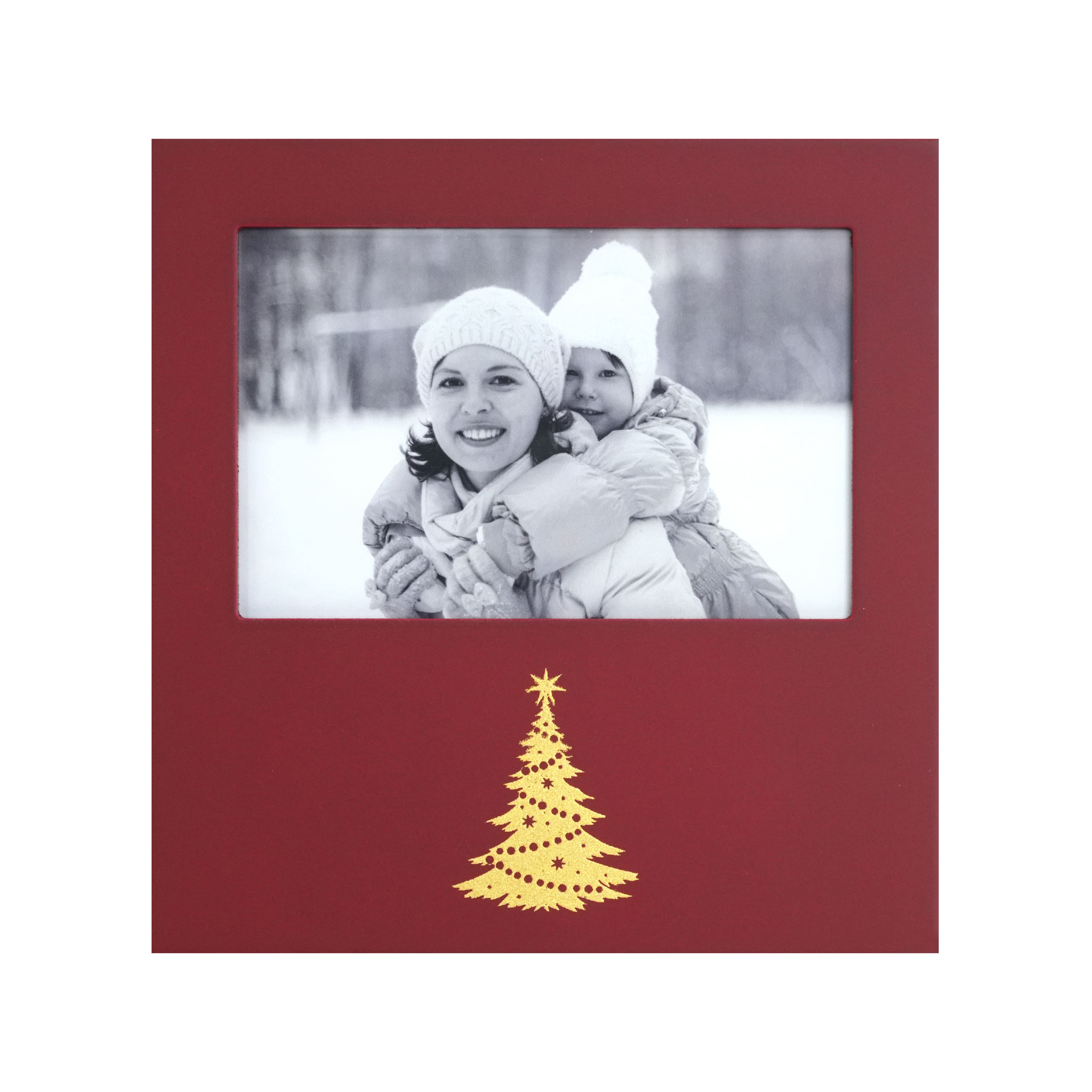 4&#x22; x 6&#x22; Gold Holiday Accent Frame by Studio D&#xE9;cor&#xAE;